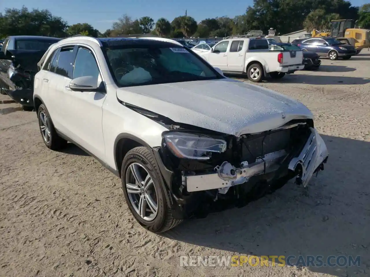 1 Photograph of a damaged car W1N0G8DB2MV264182 MERCEDES-BENZ GLC-CLASS 2021