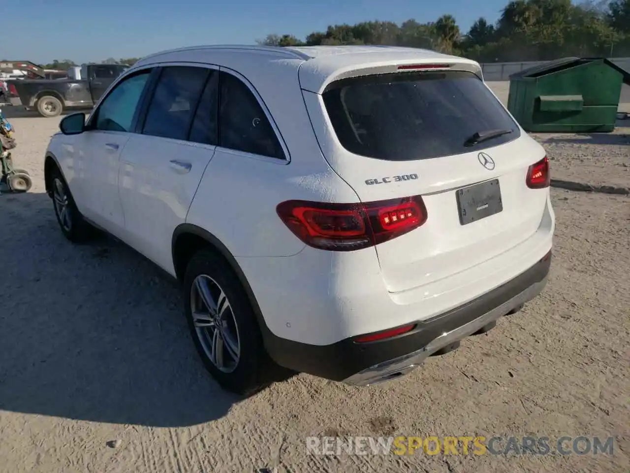 3 Photograph of a damaged car W1N0G8DB2MV264182 MERCEDES-BENZ GLC-CLASS 2021