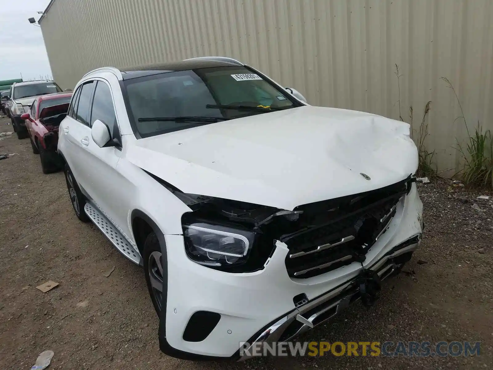 1 Photograph of a damaged car W1N0G8DB2MV266014 MERCEDES-BENZ GLC-CLASS 2021