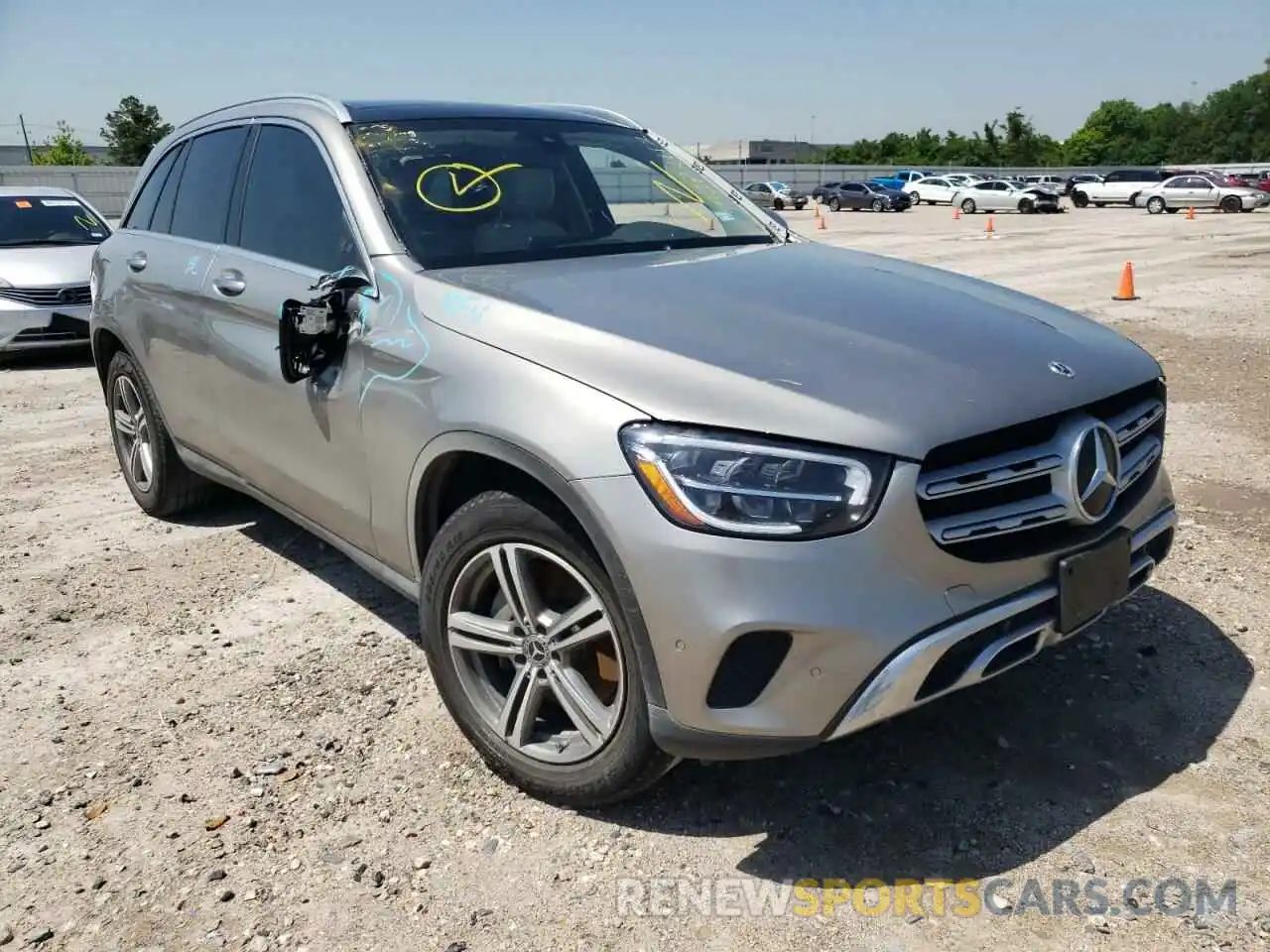 1 Photograph of a damaged car W1N0G8DB2MV267728 MERCEDES-BENZ GLC-CLASS 2021