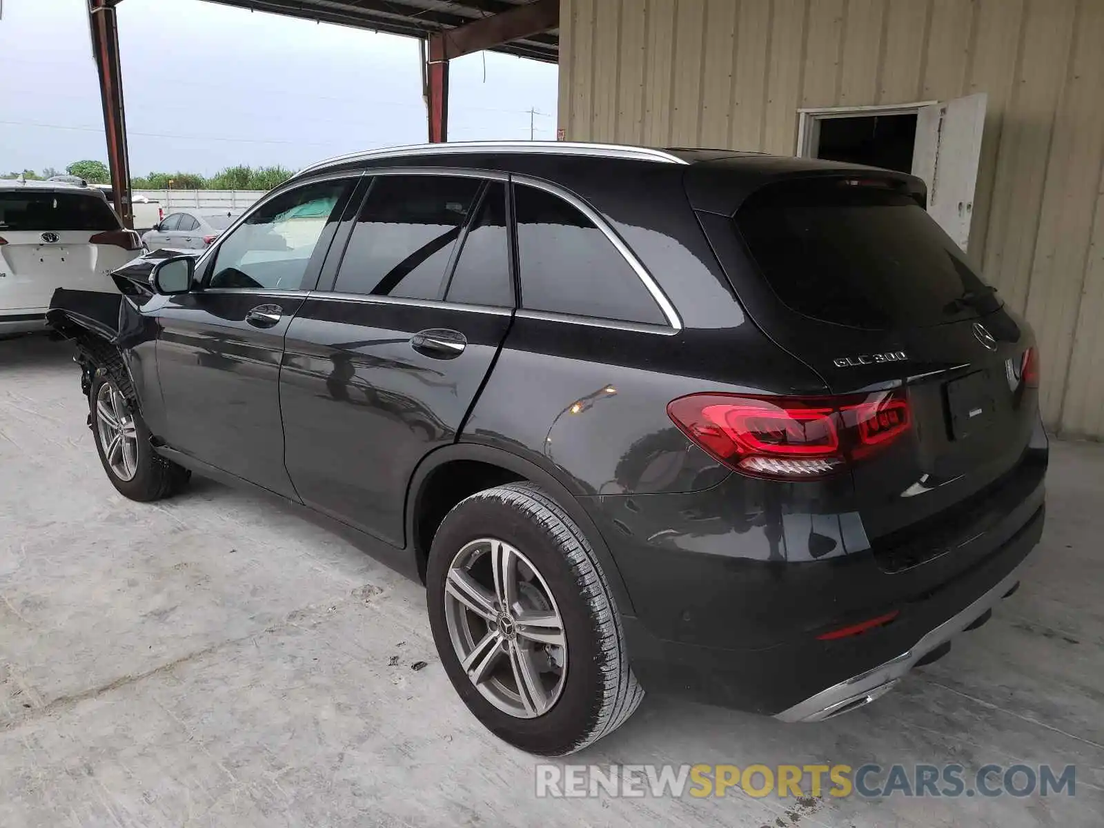 3 Photograph of a damaged car W1N0G8DB2MV268295 MERCEDES-BENZ GLC-CLASS 2021