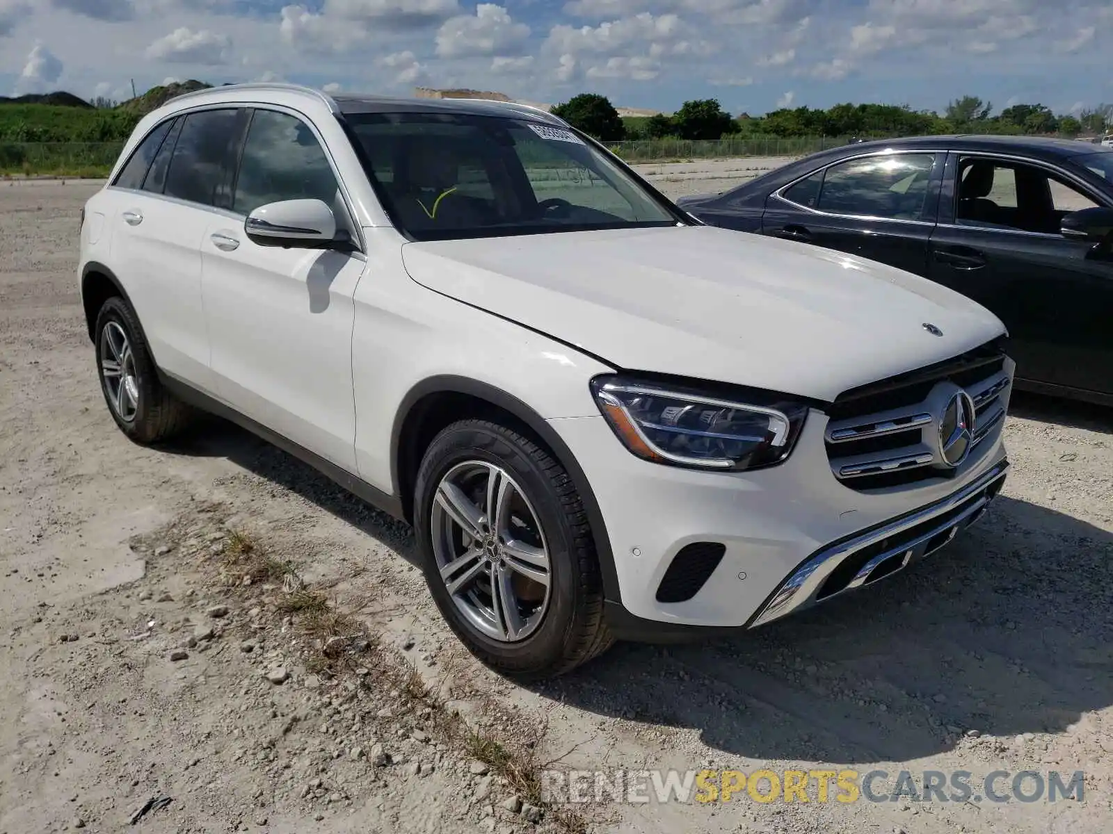 1 Photograph of a damaged car W1N0G8DB2MV270239 MERCEDES-BENZ GLC-CLASS 2021