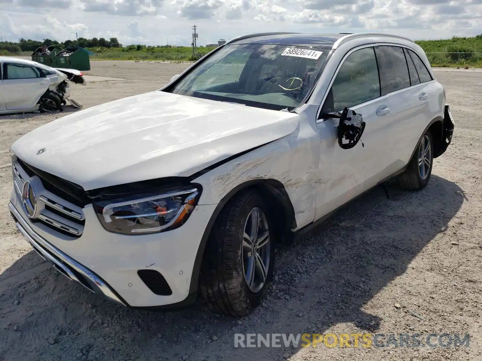 9 Photograph of a damaged car W1N0G8DB2MV270239 MERCEDES-BENZ GLC-CLASS 2021