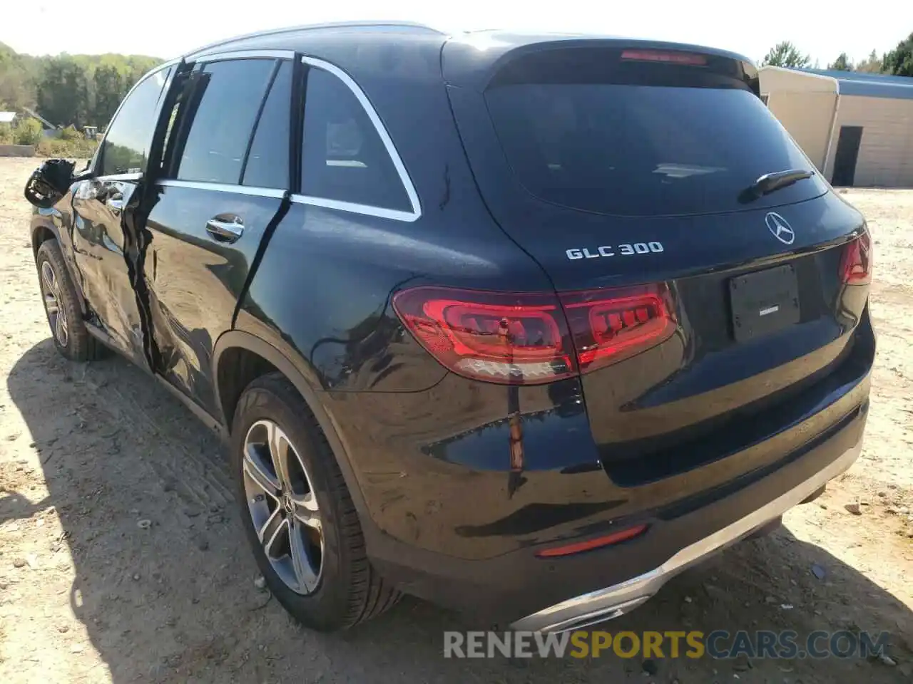 3 Photograph of a damaged car W1N0G8DB2MV284321 MERCEDES-BENZ GLC-CLASS 2021