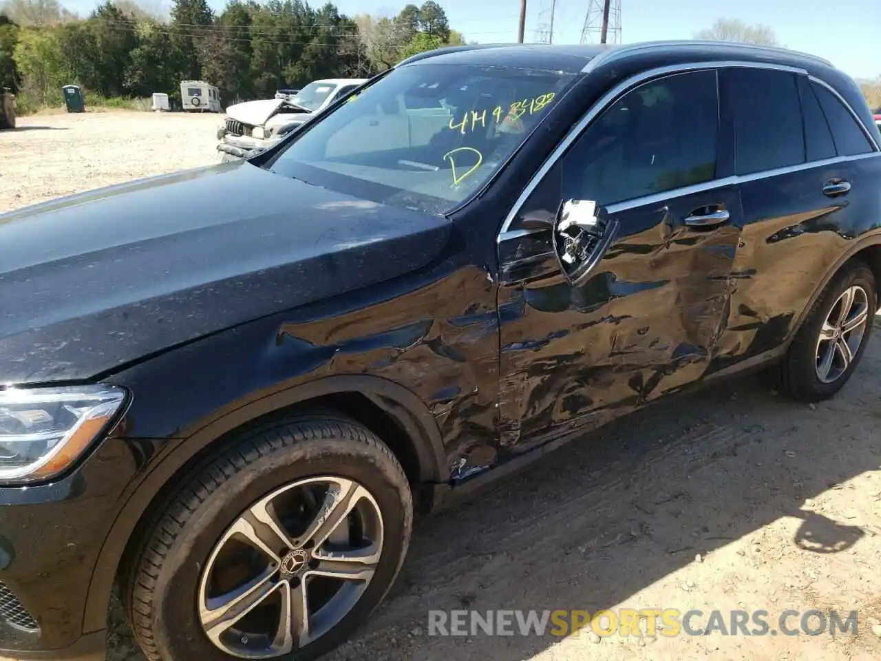 9 Photograph of a damaged car W1N0G8DB2MV284321 MERCEDES-BENZ GLC-CLASS 2021