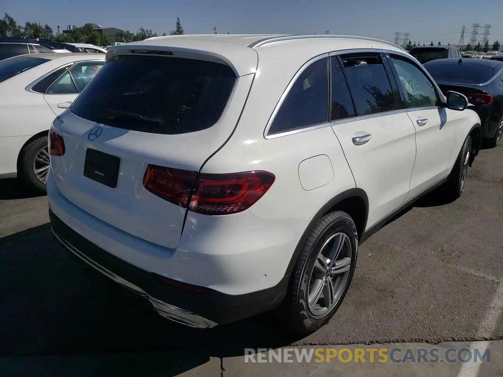 4 Photograph of a damaged car W1N0G8DB2MV307385 MERCEDES-BENZ GLC-CLASS 2021