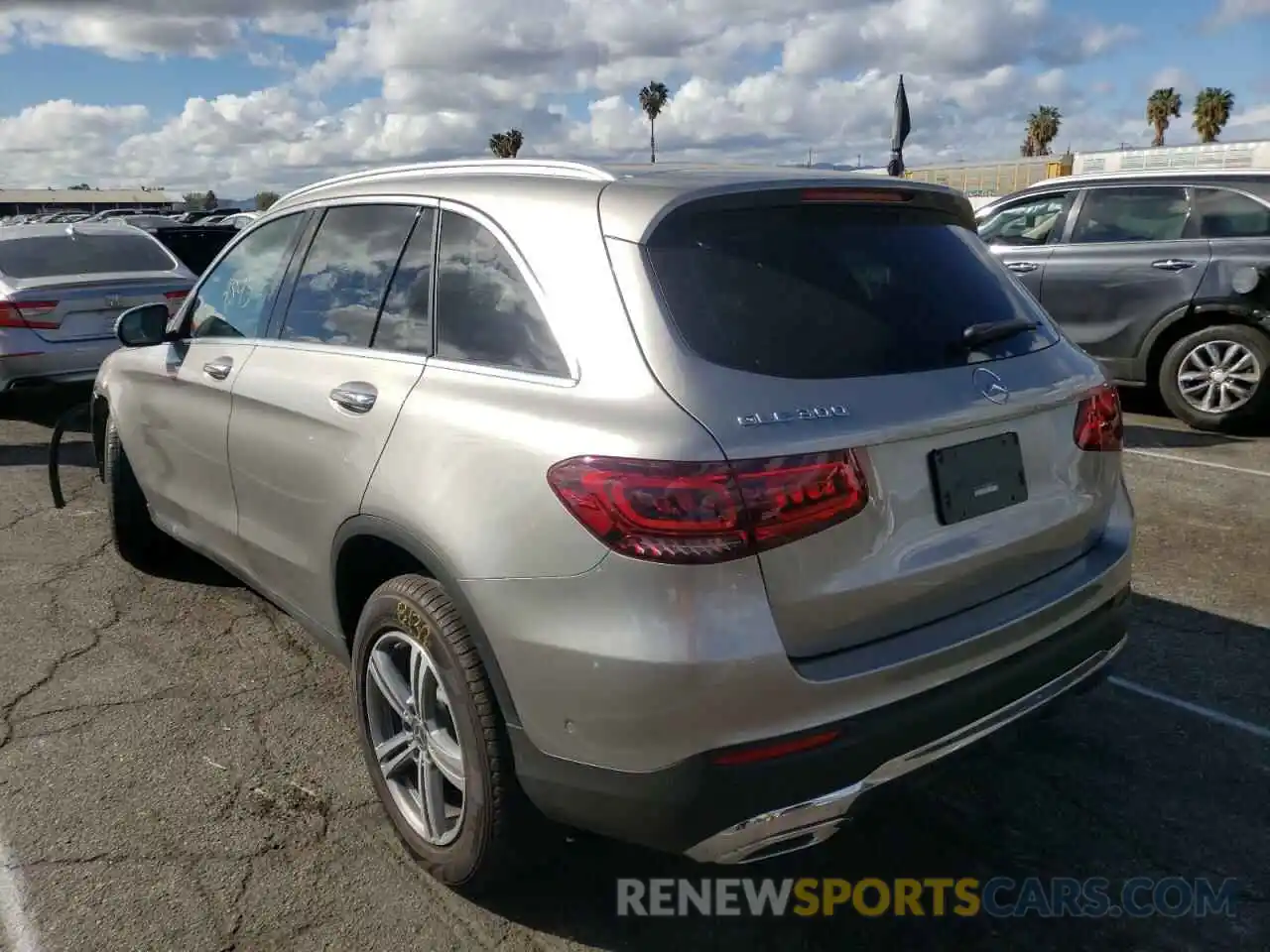 3 Photograph of a damaged car W1N0G8DB2MV313140 MERCEDES-BENZ GLC-CLASS 2021