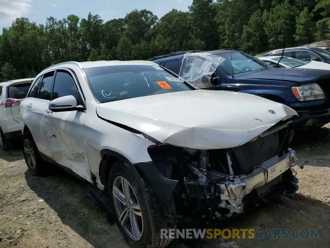 1 Photograph of a damaged car W1N0G8DB2MV314482 MERCEDES-BENZ GLC-CLASS 2021