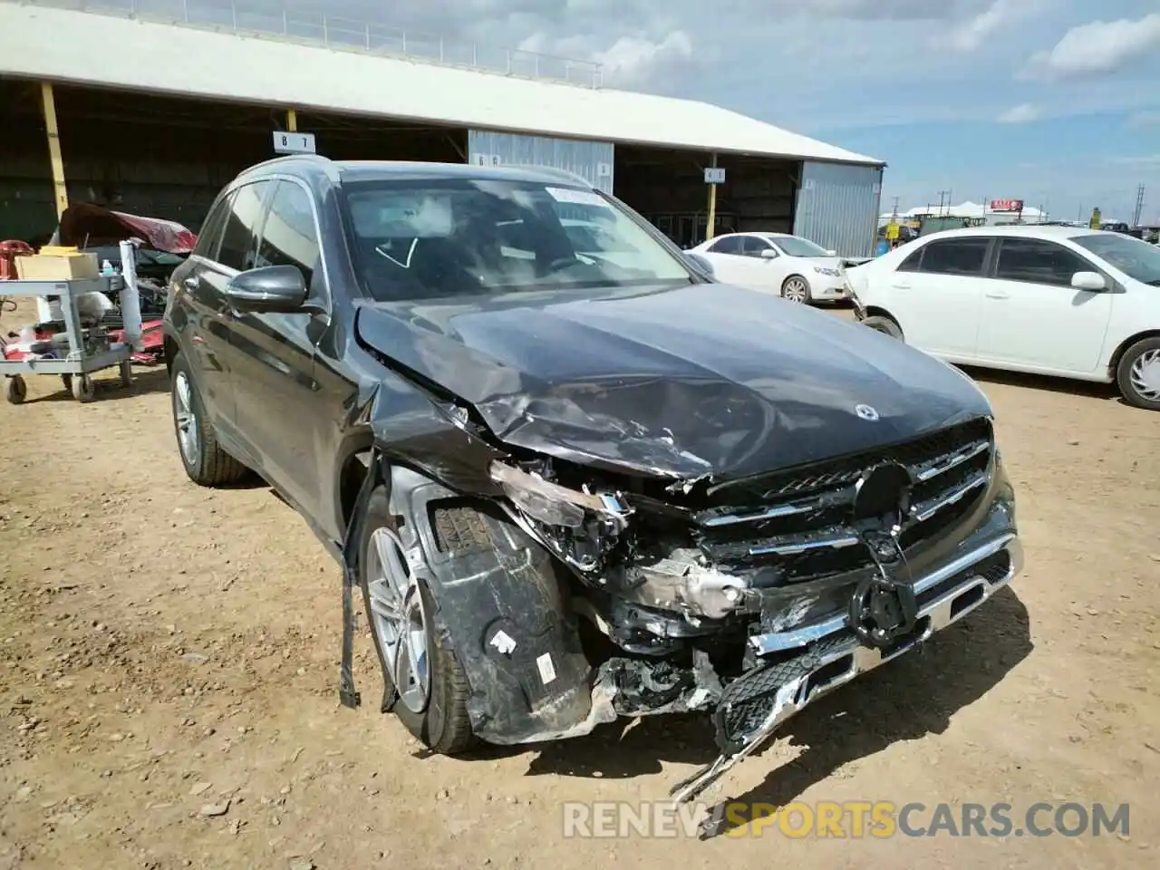 9 Photograph of a damaged car W1N0G8DB3MF879561 MERCEDES-BENZ GLC-CLASS 2021