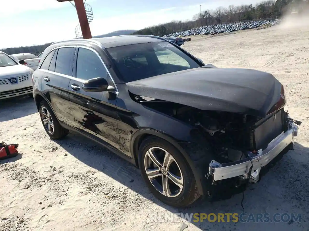 1 Photograph of a damaged car W1N0G8DB3MF935059 MERCEDES-BENZ GLC-CLASS 2021