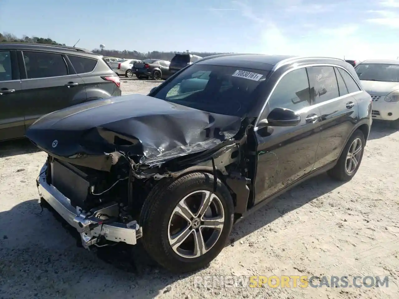 2 Photograph of a damaged car W1N0G8DB3MF935059 MERCEDES-BENZ GLC-CLASS 2021