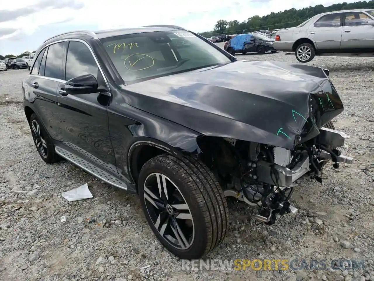 1 Photograph of a damaged car W1N0G8DB3MF969597 MERCEDES-BENZ GLC-CLASS 2021