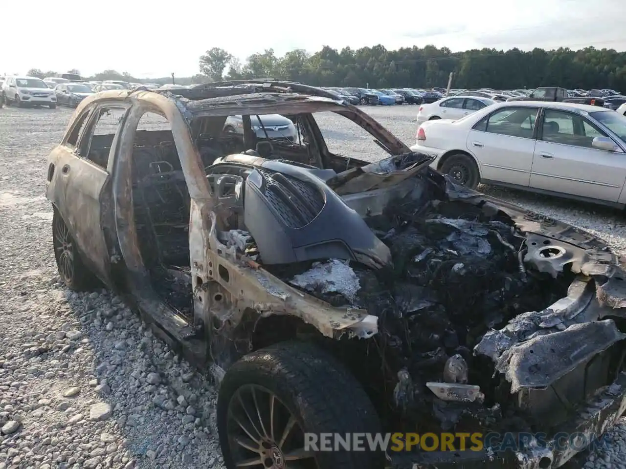 10 Photograph of a damaged car W1N0G8DB3MV265261 MERCEDES-BENZ GLC-CLASS 2021