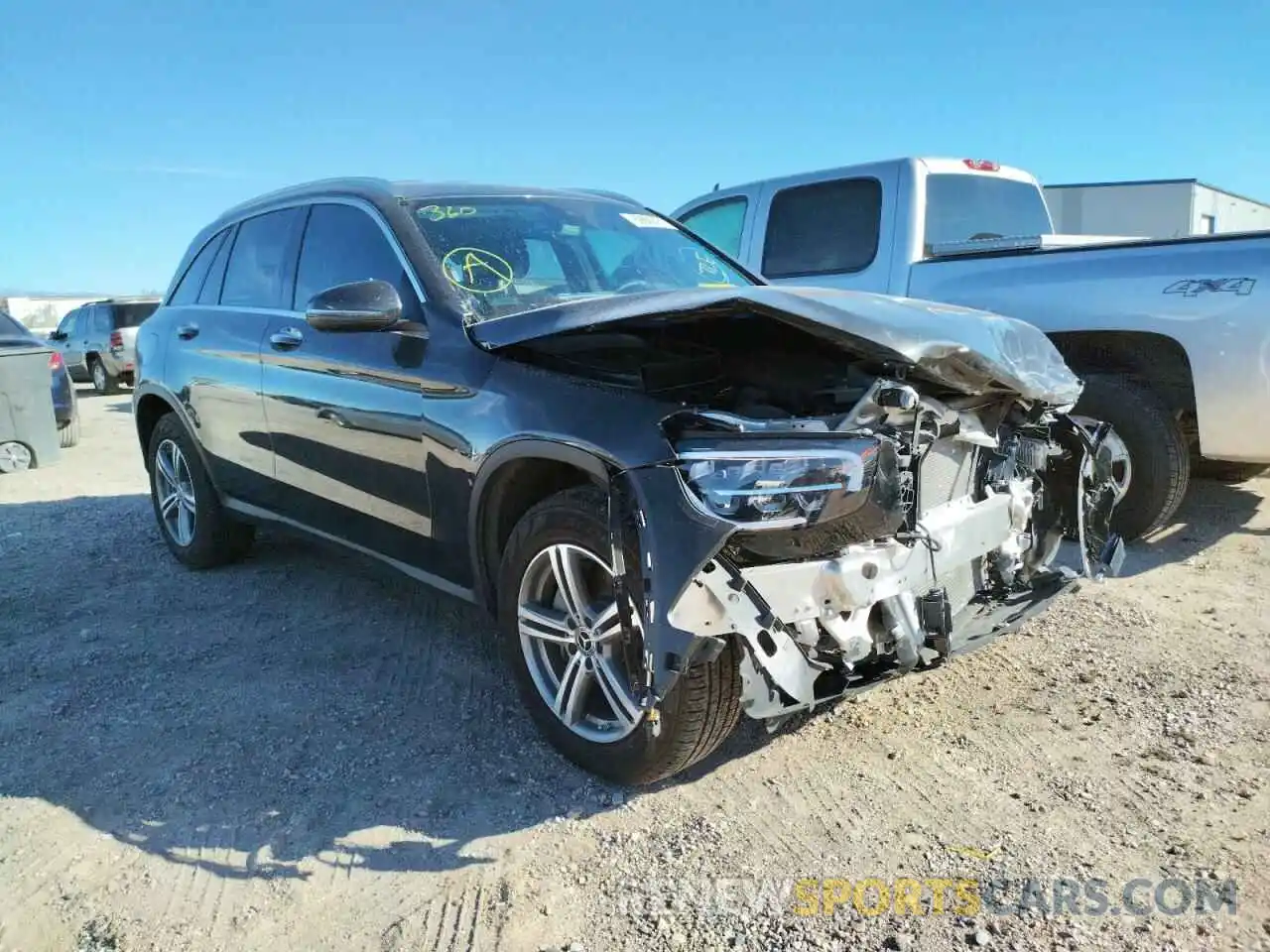 1 Photograph of a damaged car W1N0G8DB3MV267592 MERCEDES-BENZ GLC-CLASS 2021