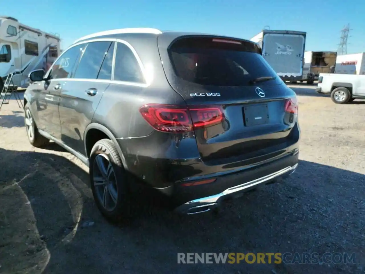 3 Photograph of a damaged car W1N0G8DB3MV267592 MERCEDES-BENZ GLC-CLASS 2021