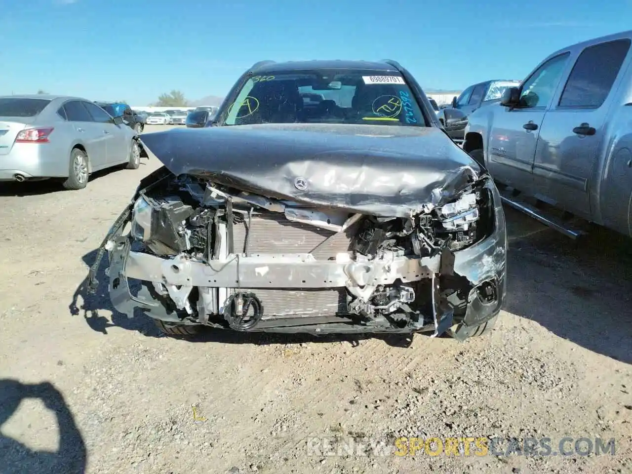 9 Photograph of a damaged car W1N0G8DB3MV267592 MERCEDES-BENZ GLC-CLASS 2021