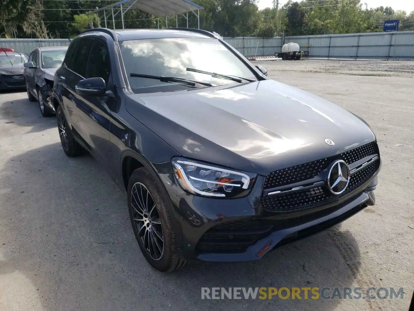 1 Photograph of a damaged car W1N0G8DB3MV296624 MERCEDES-BENZ GLC-CLASS 2021