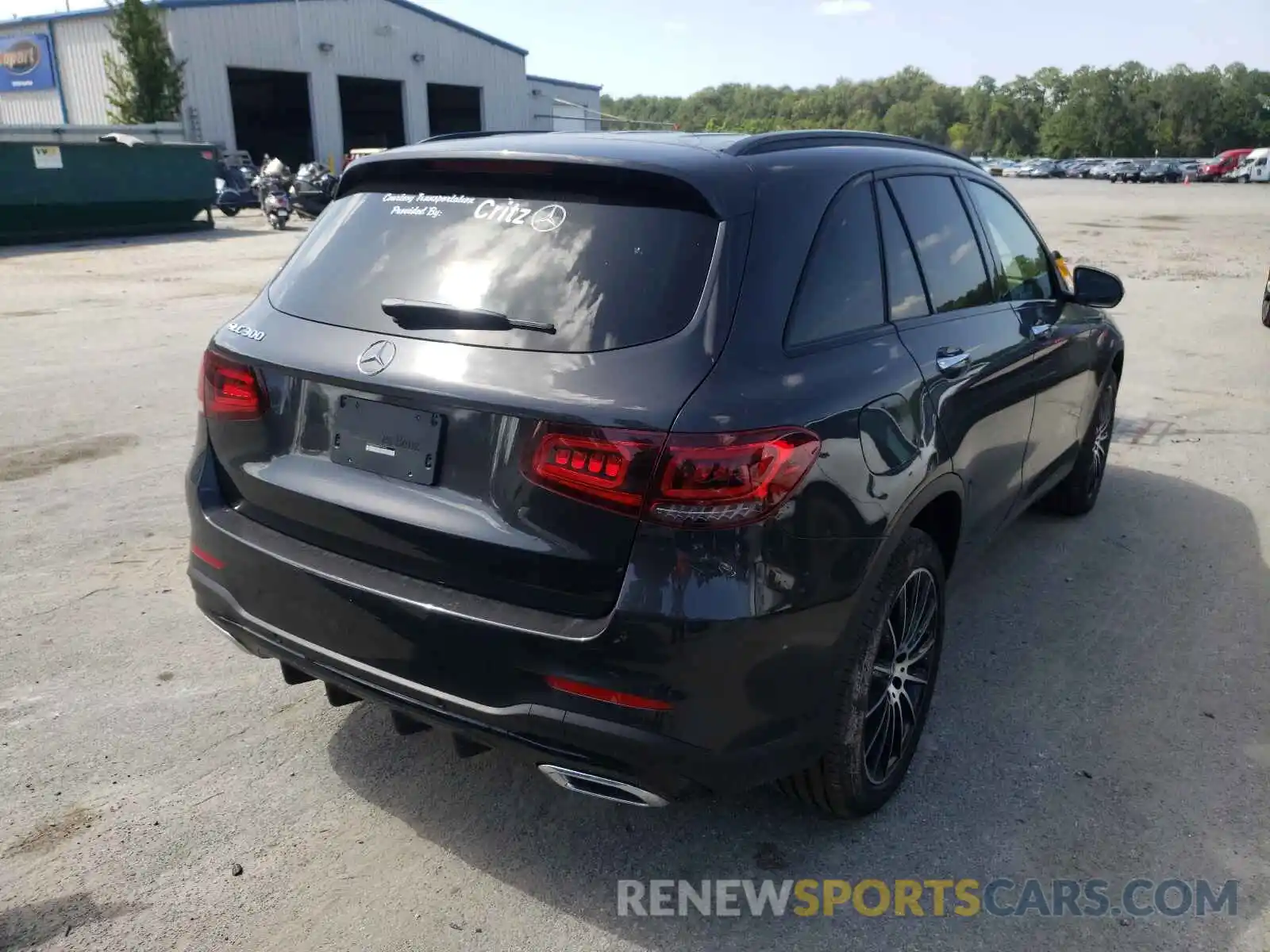 4 Photograph of a damaged car W1N0G8DB3MV296624 MERCEDES-BENZ GLC-CLASS 2021