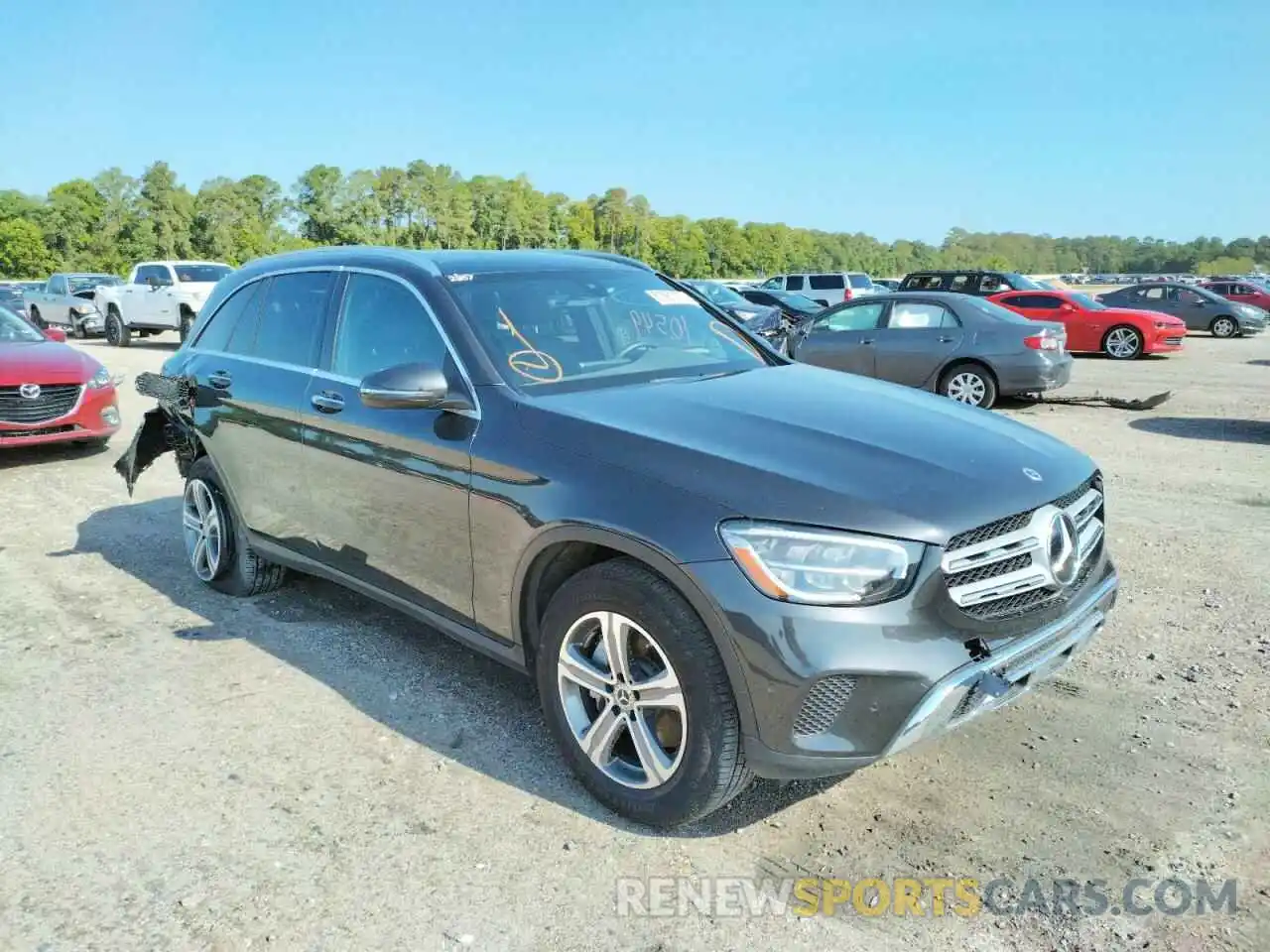 1 Photograph of a damaged car W1N0G8DB4MF904211 MERCEDES-BENZ GLC-CLASS 2021