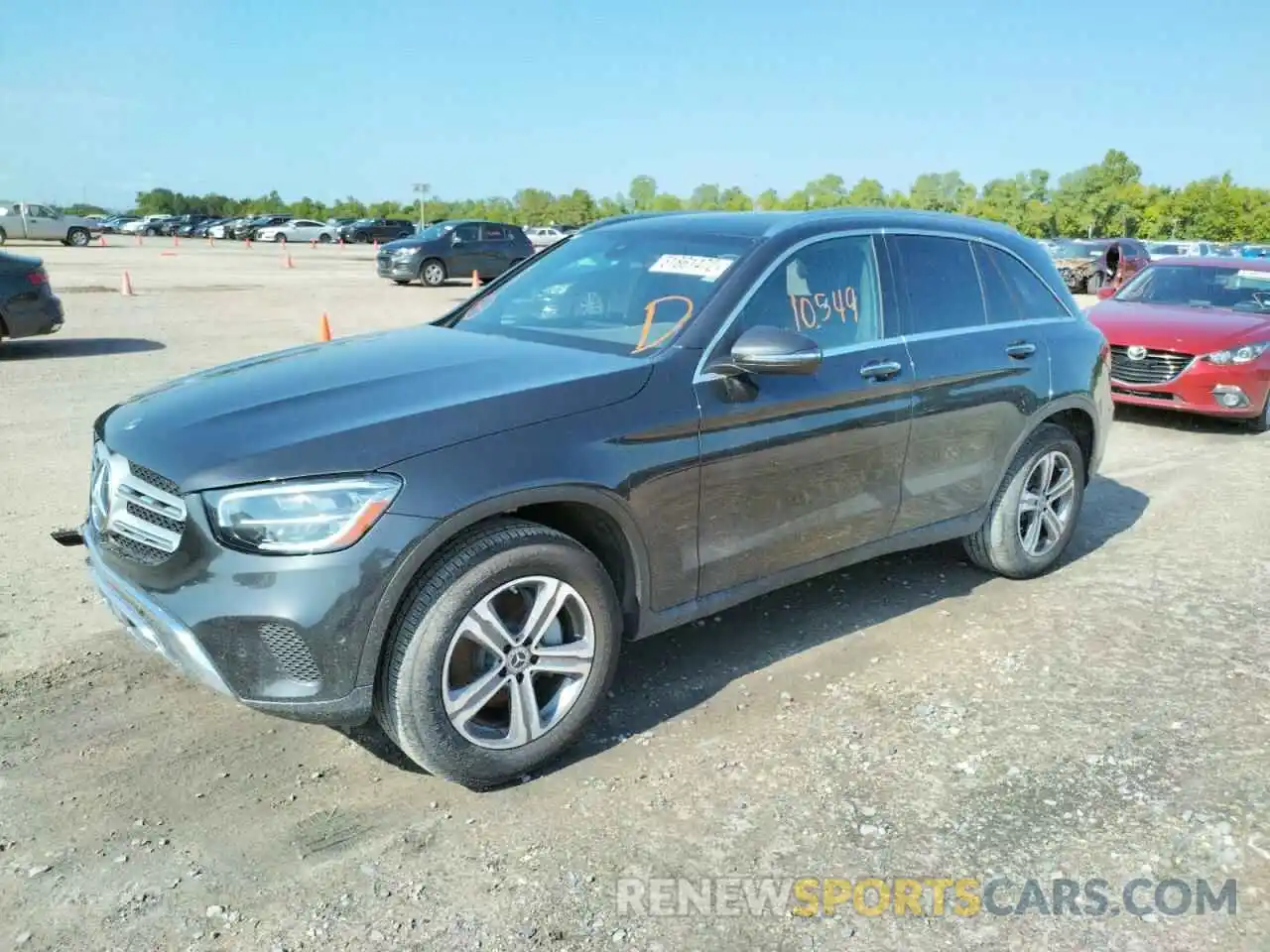 2 Photograph of a damaged car W1N0G8DB4MF904211 MERCEDES-BENZ GLC-CLASS 2021