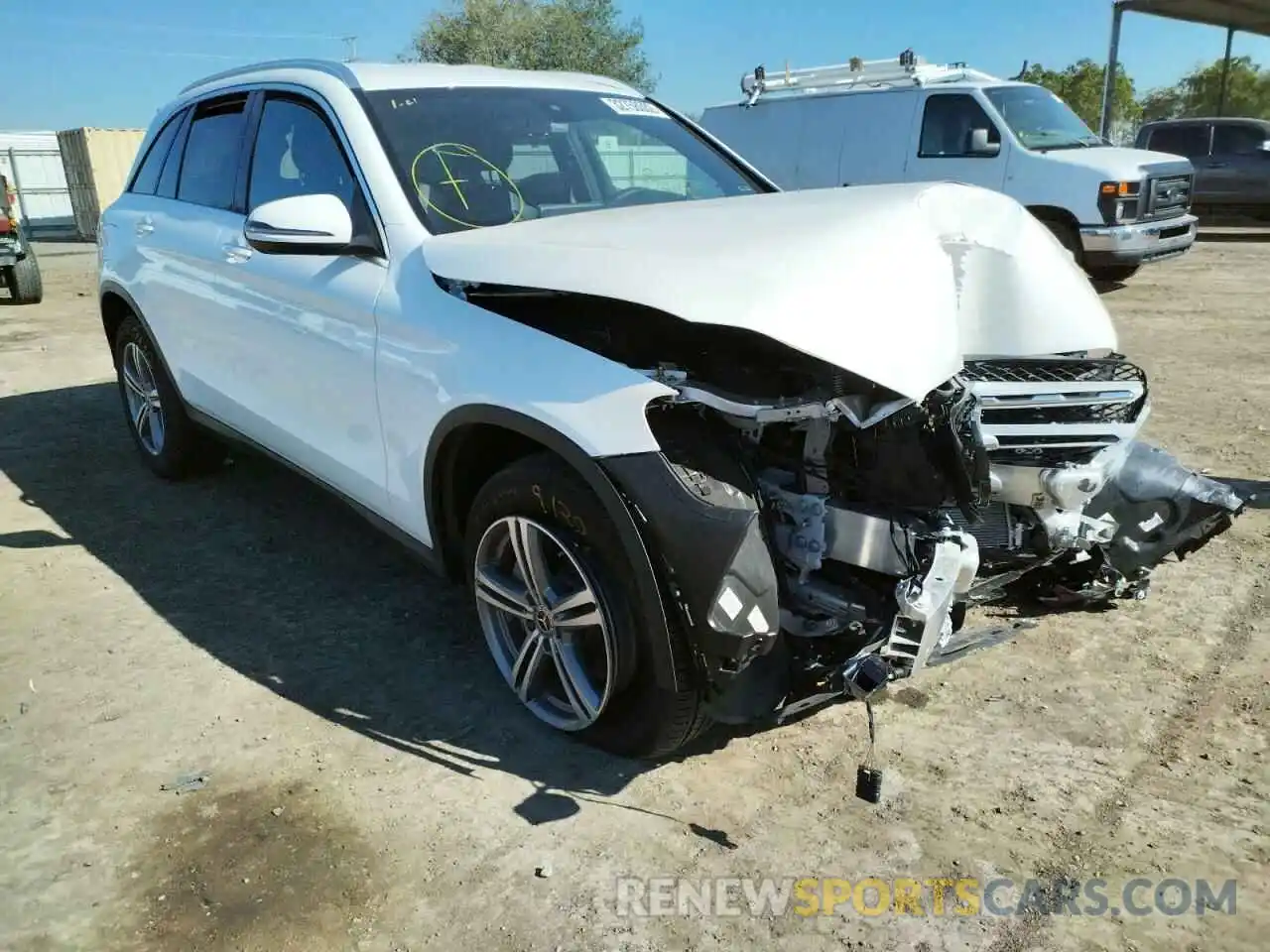 1 Photograph of a damaged car W1N0G8DB4MF941260 MERCEDES-BENZ GLC-CLASS 2021