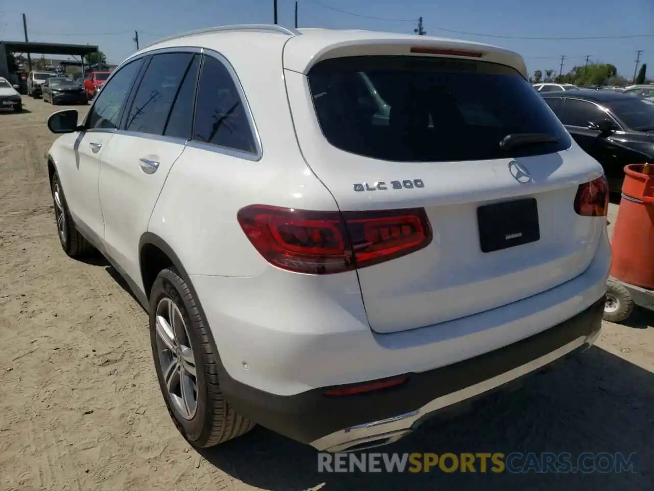 3 Photograph of a damaged car W1N0G8DB4MF941498 MERCEDES-BENZ GLC-CLASS 2021