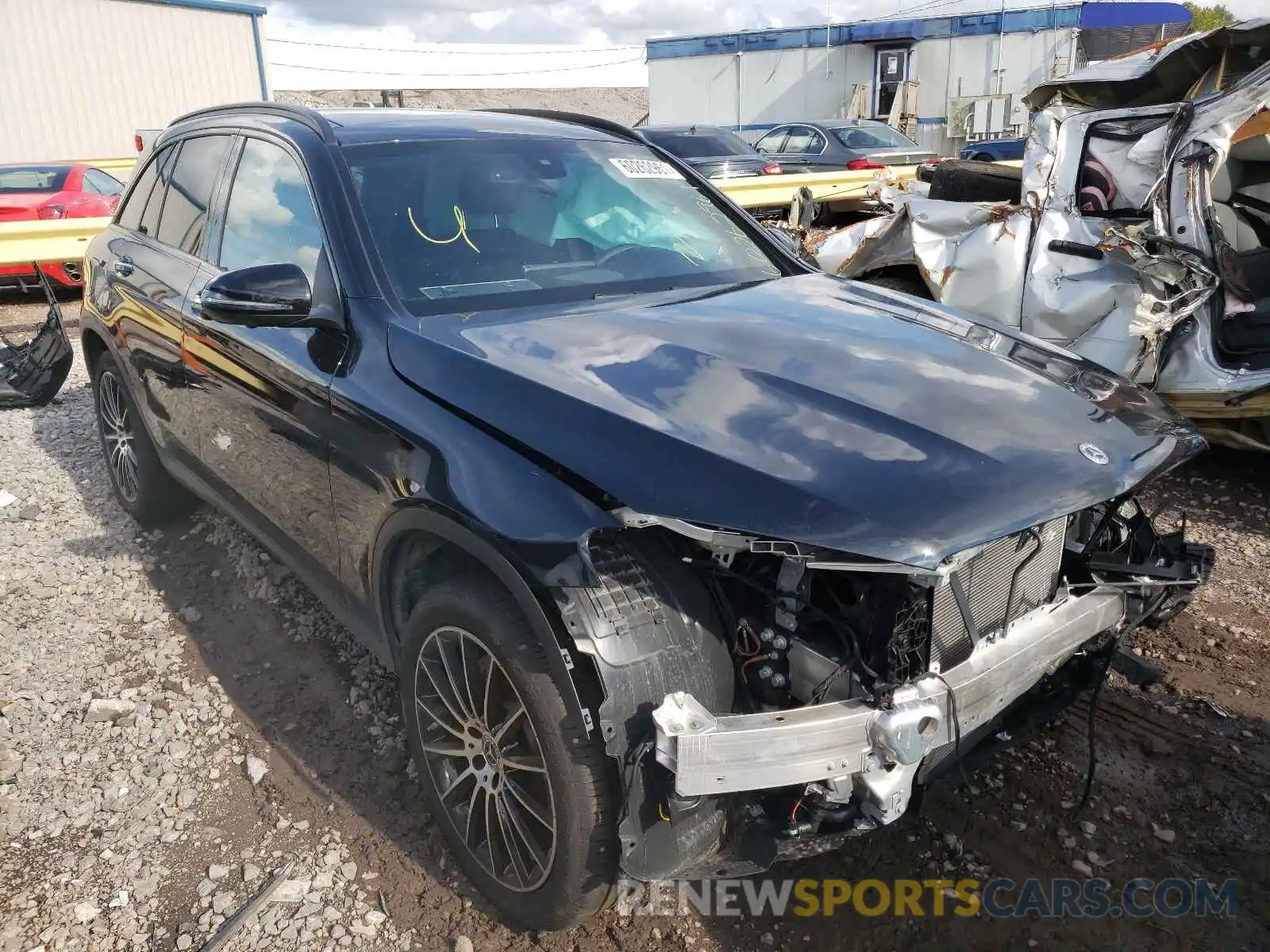 1 Photograph of a damaged car W1N0G8DB4MV266130 MERCEDES-BENZ GLC-CLASS 2021