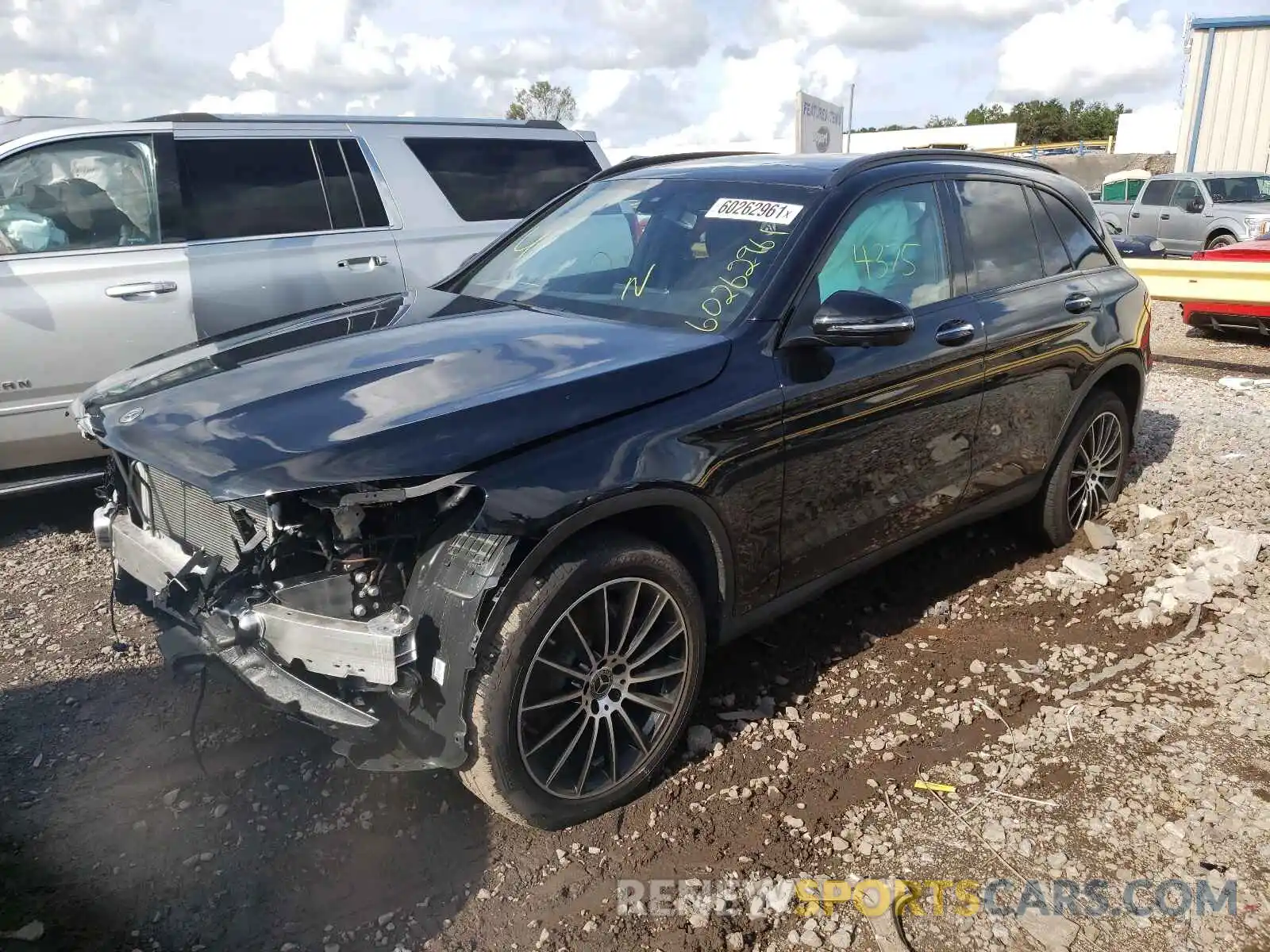 2 Photograph of a damaged car W1N0G8DB4MV266130 MERCEDES-BENZ GLC-CLASS 2021