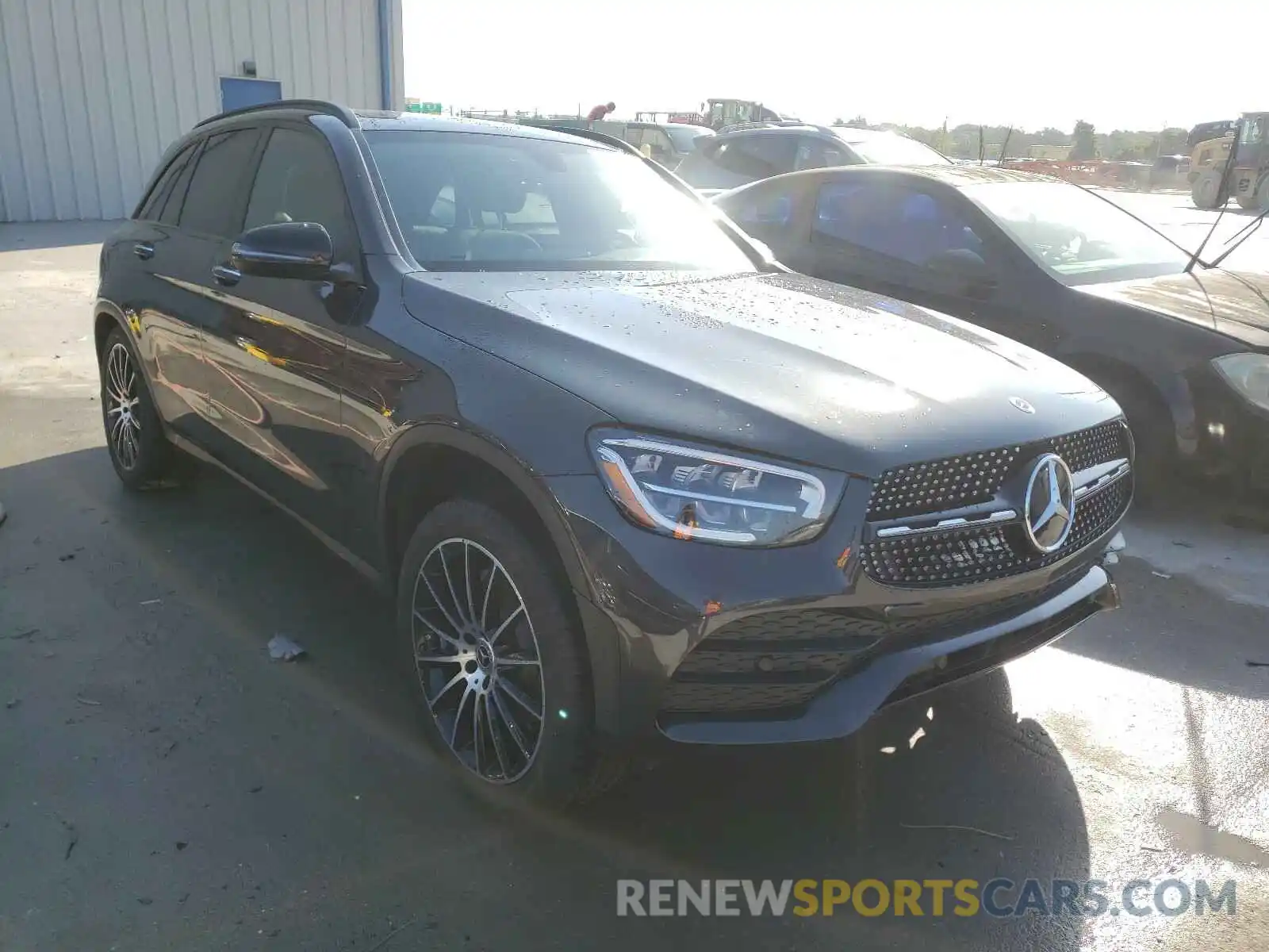 1 Photograph of a damaged car W1N0G8DB4MV294560 MERCEDES-BENZ GLC-CLASS 2021