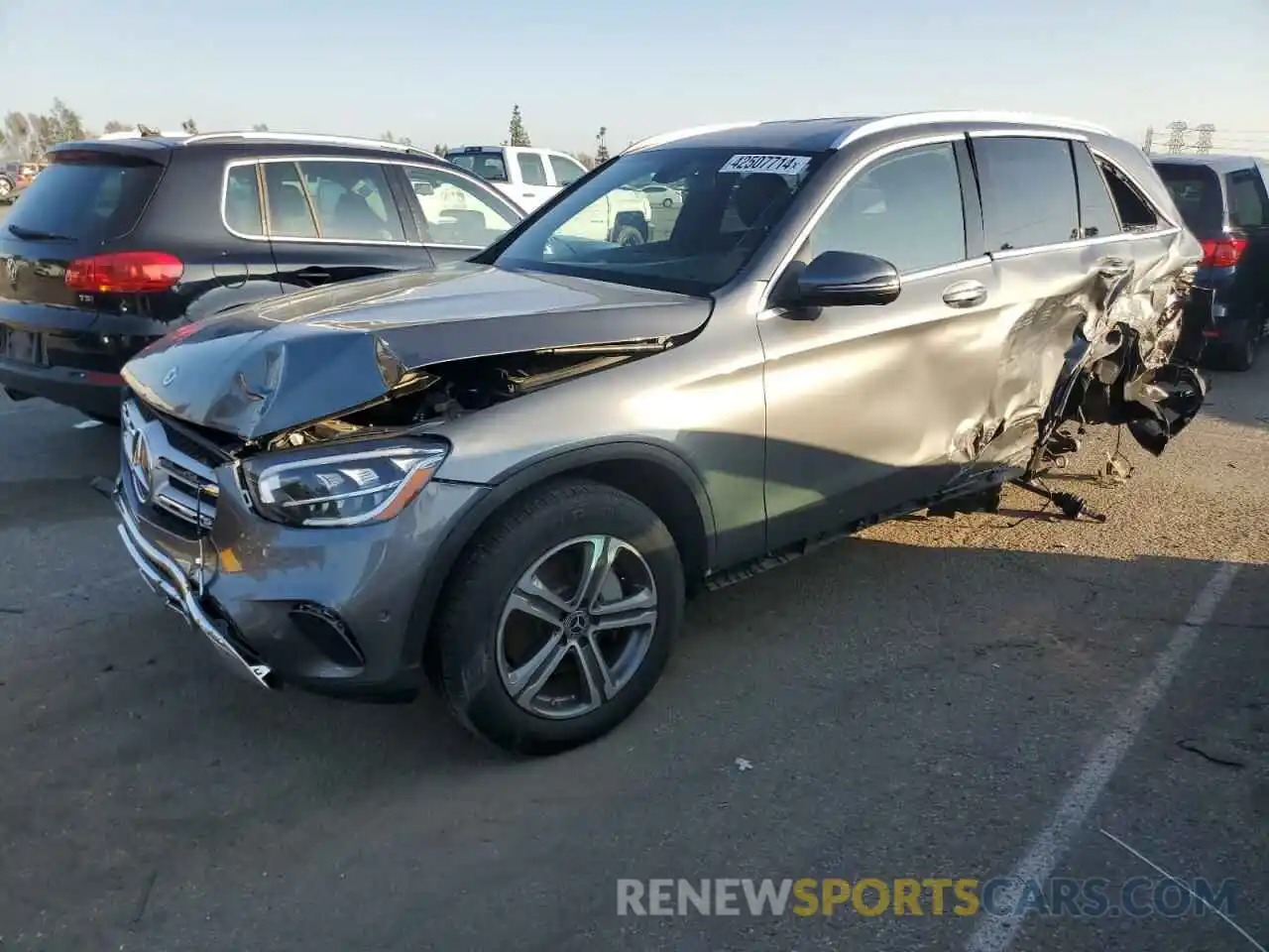 1 Photograph of a damaged car W1N0G8DB4MV294915 MERCEDES-BENZ GLC-CLASS 2021