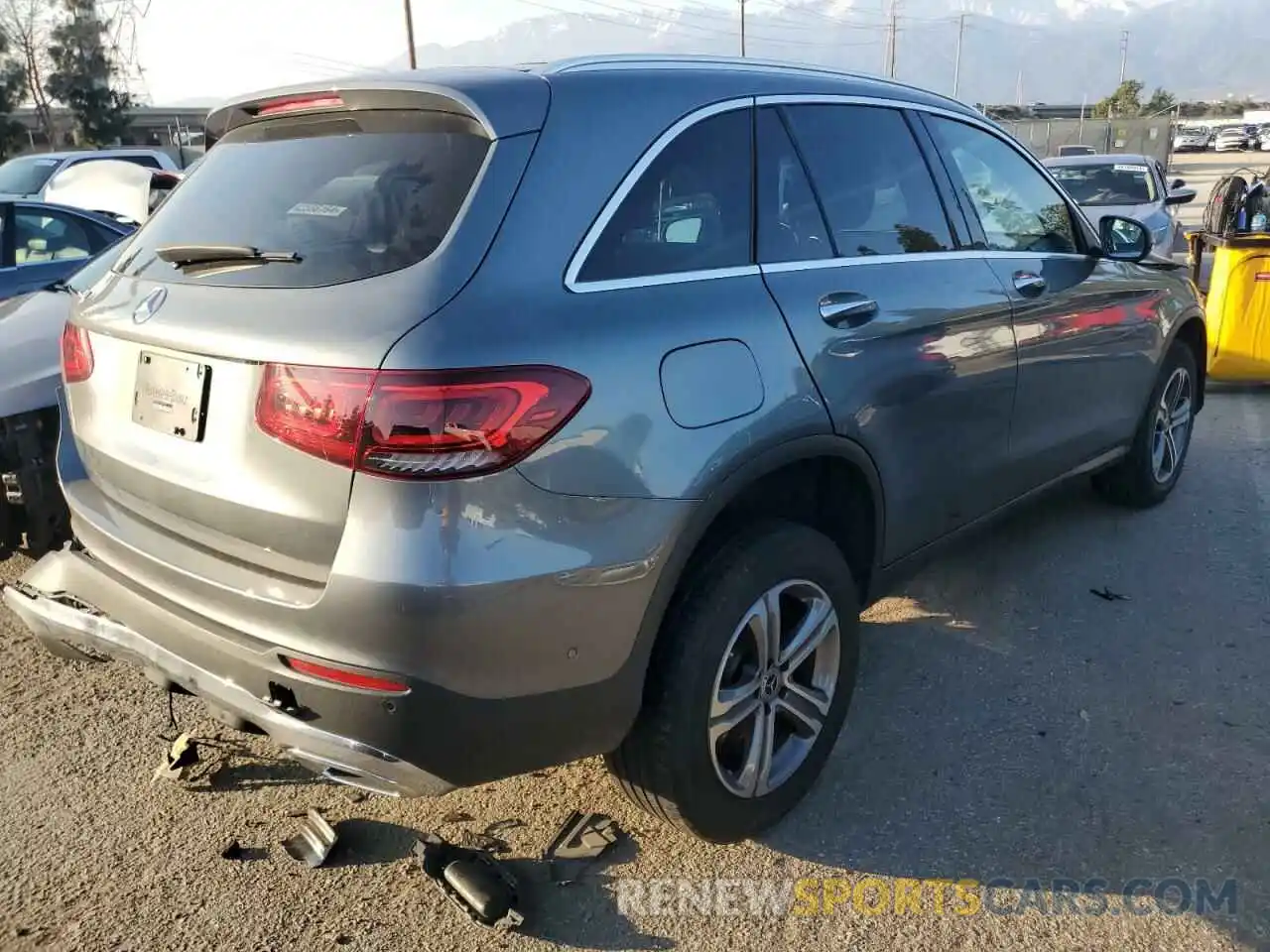 3 Photograph of a damaged car W1N0G8DB4MV294915 MERCEDES-BENZ GLC-CLASS 2021