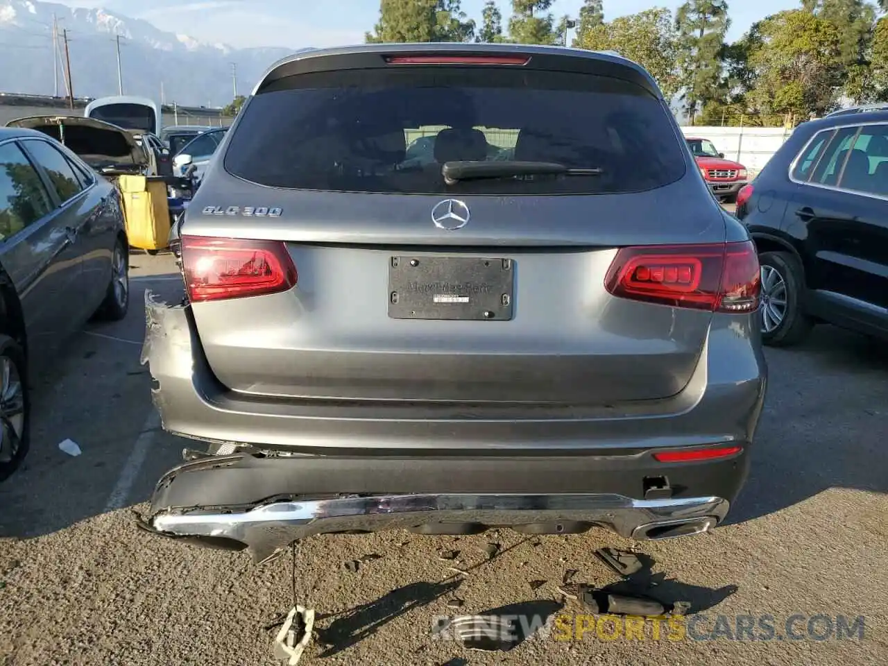 6 Photograph of a damaged car W1N0G8DB4MV294915 MERCEDES-BENZ GLC-CLASS 2021