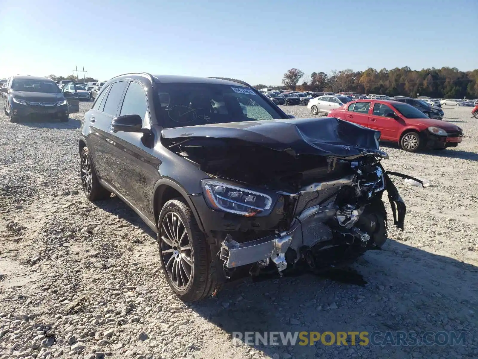 1 Photograph of a damaged car W1N0G8DB5MF934303 MERCEDES-BENZ GLC-CLASS 2021