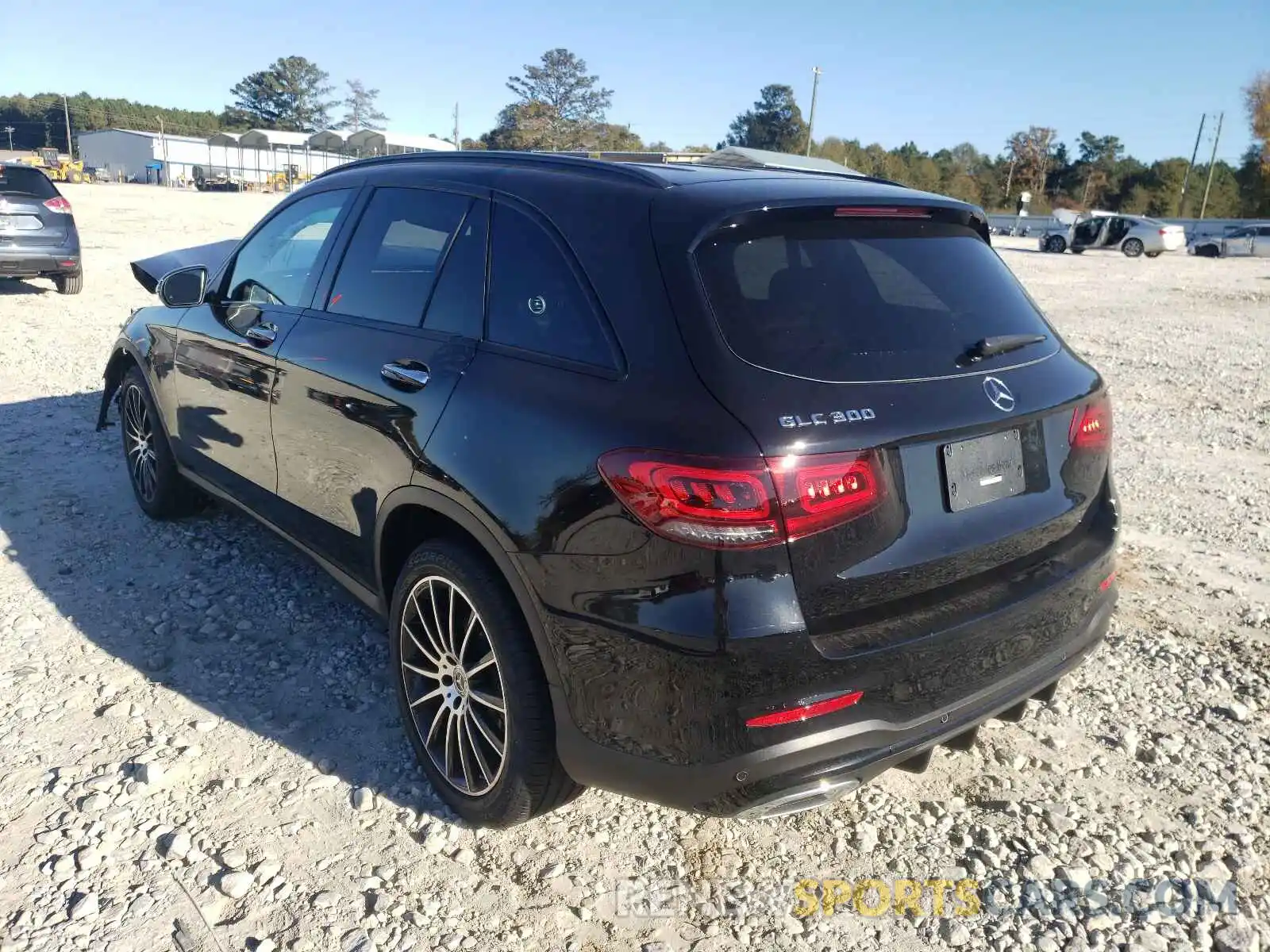 3 Photograph of a damaged car W1N0G8DB5MF934303 MERCEDES-BENZ GLC-CLASS 2021