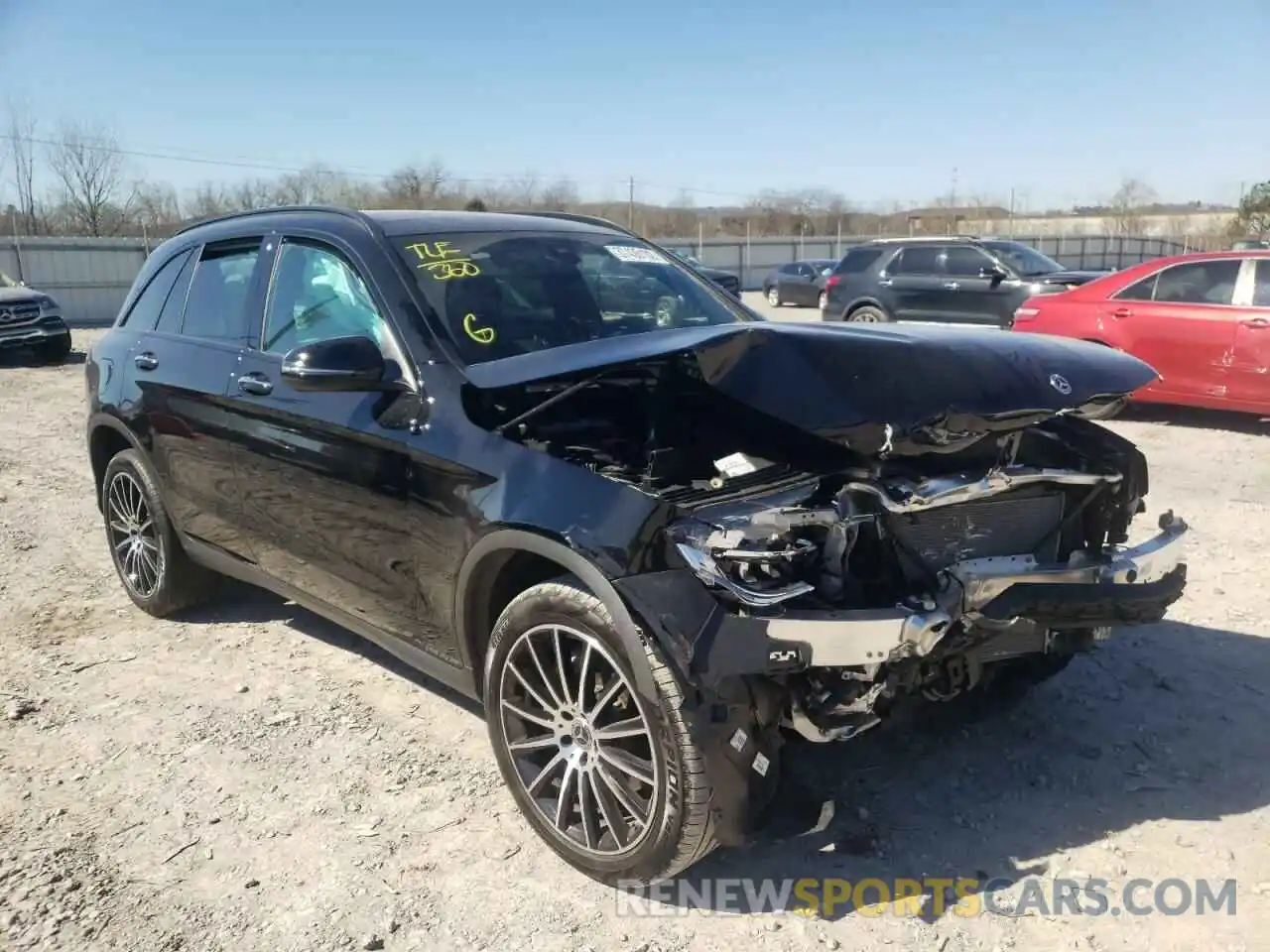 1 Photograph of a damaged car W1N0G8DB5MF992993 MERCEDES-BENZ GLC-CLASS 2021