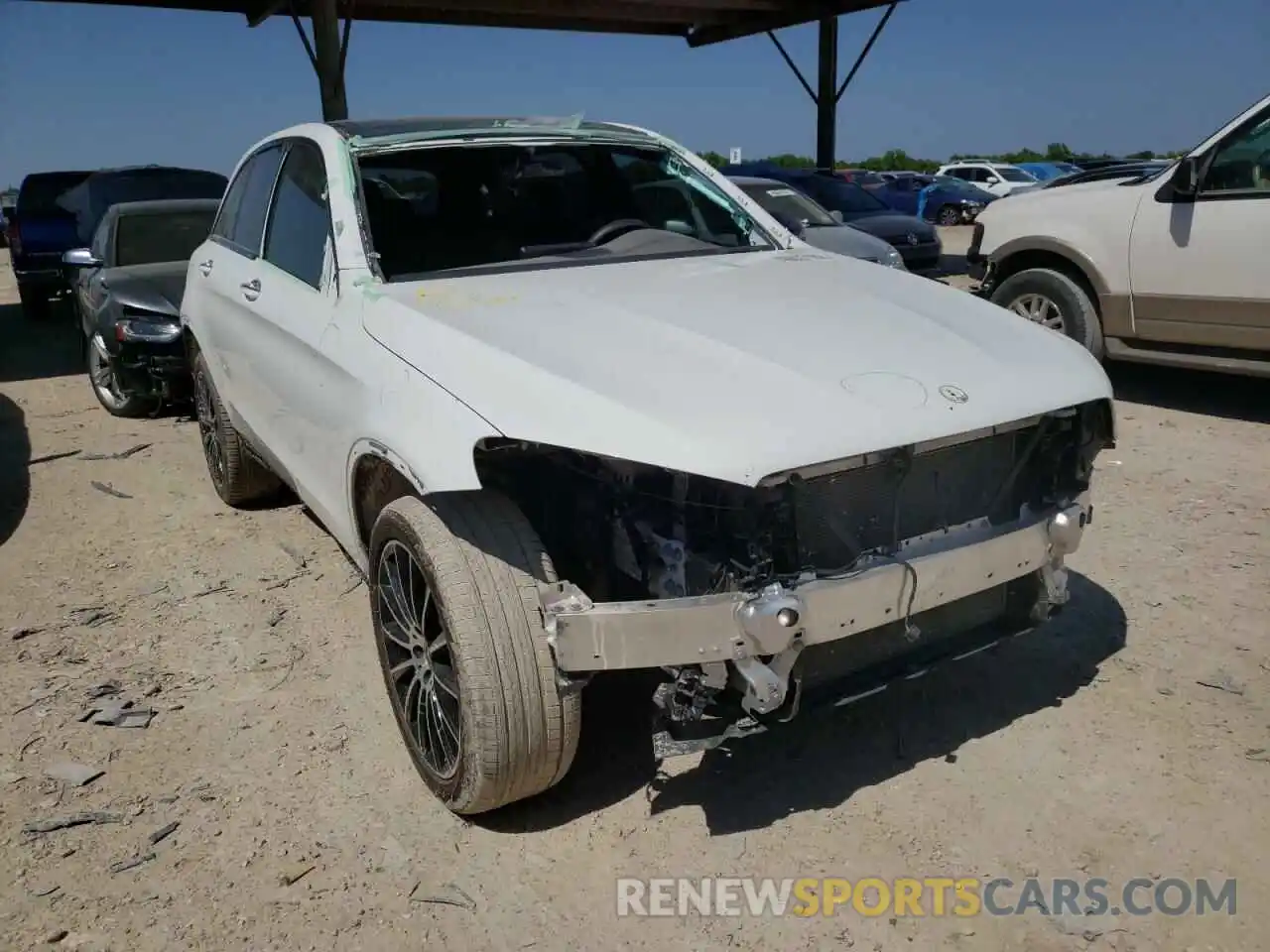 1 Photograph of a damaged car W1N0G8DB5MV267674 MERCEDES-BENZ GLC-CLASS 2021