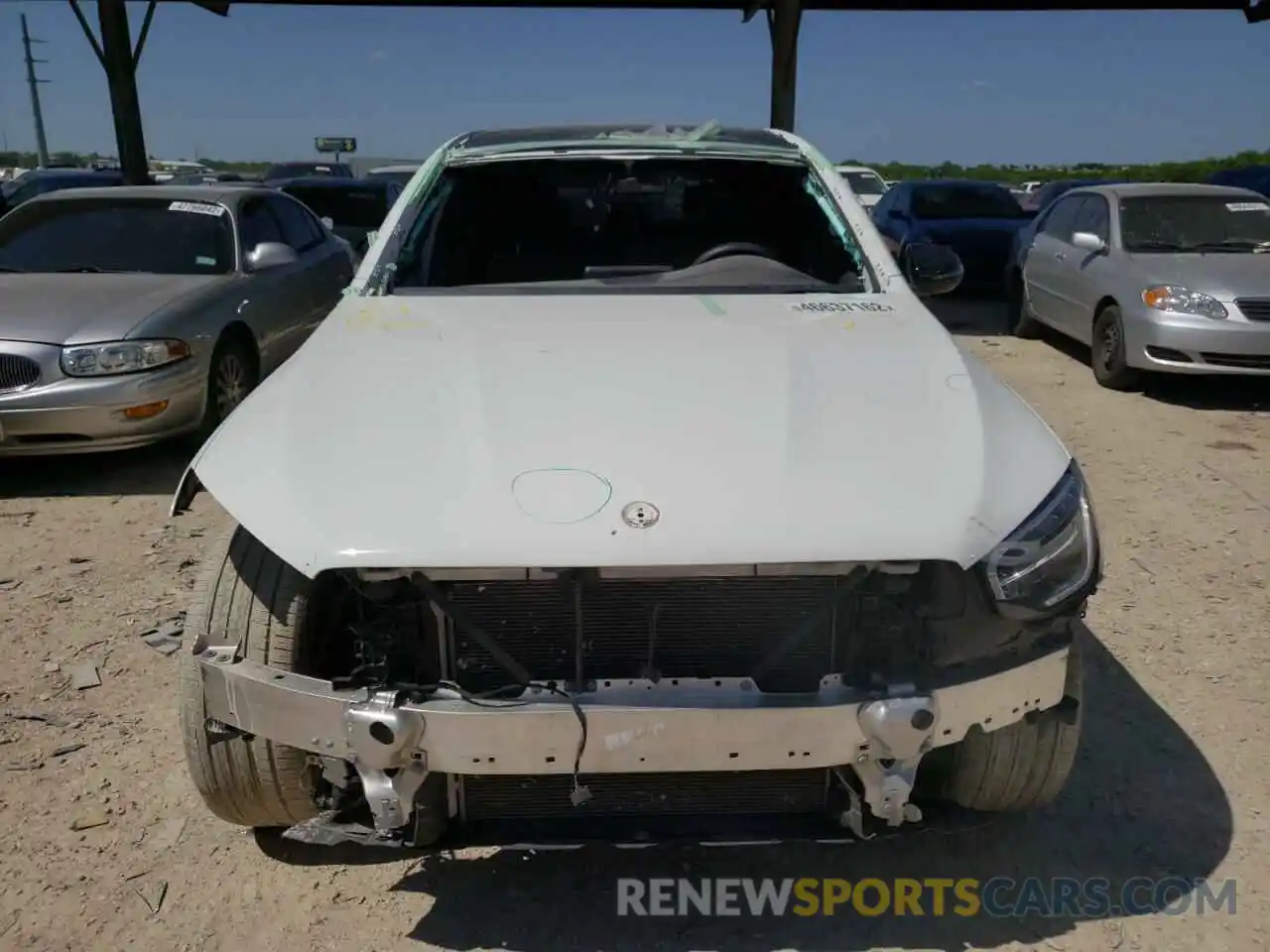 9 Photograph of a damaged car W1N0G8DB5MV267674 MERCEDES-BENZ GLC-CLASS 2021