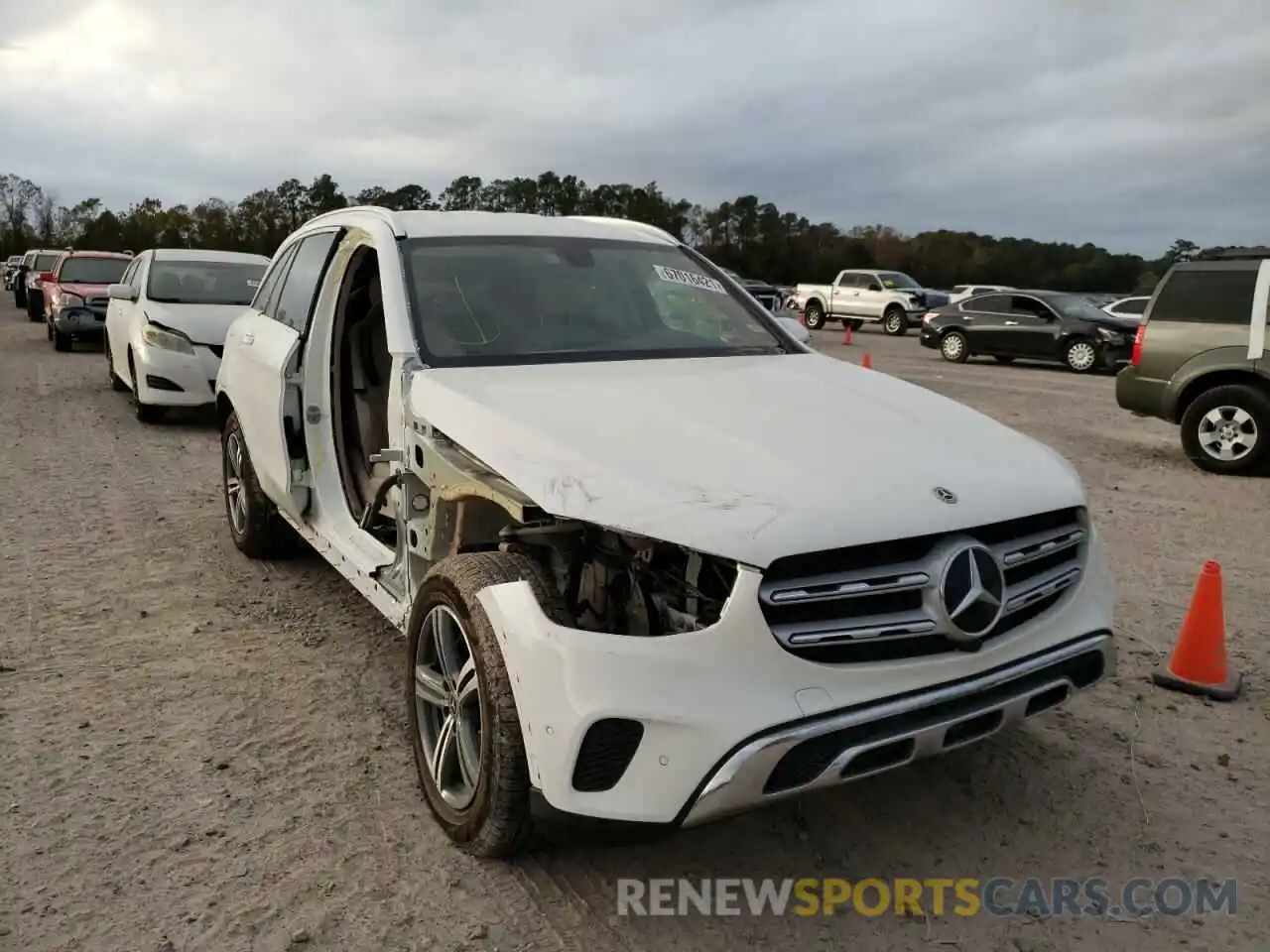 1 Photograph of a damaged car W1N0G8DB5MV288556 MERCEDES-BENZ GLC-CLASS 2021