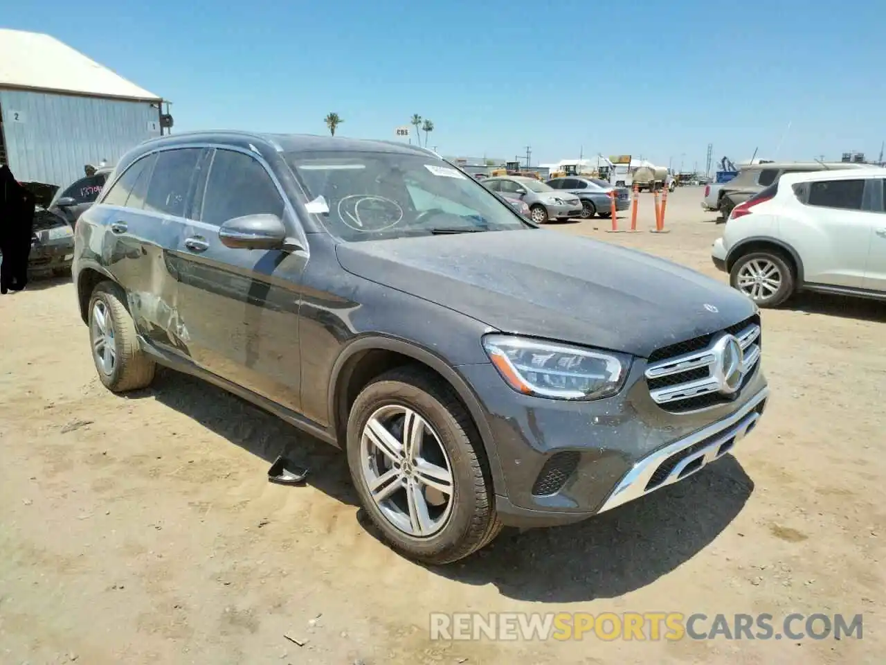 1 Photograph of a damaged car W1N0G8DB5MV295670 MERCEDES-BENZ GLC-CLASS 2021