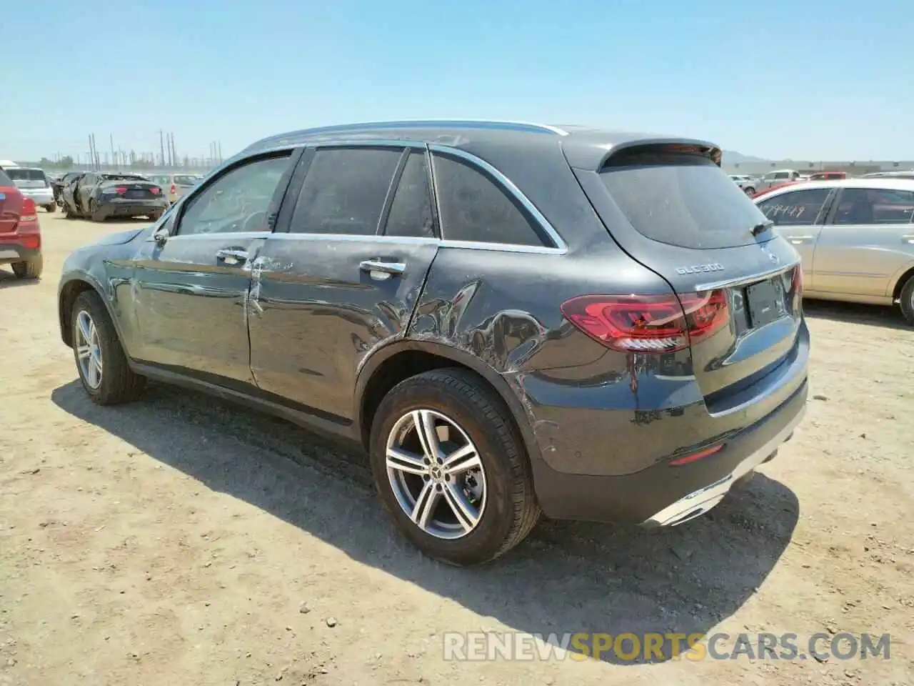 3 Photograph of a damaged car W1N0G8DB5MV295670 MERCEDES-BENZ GLC-CLASS 2021