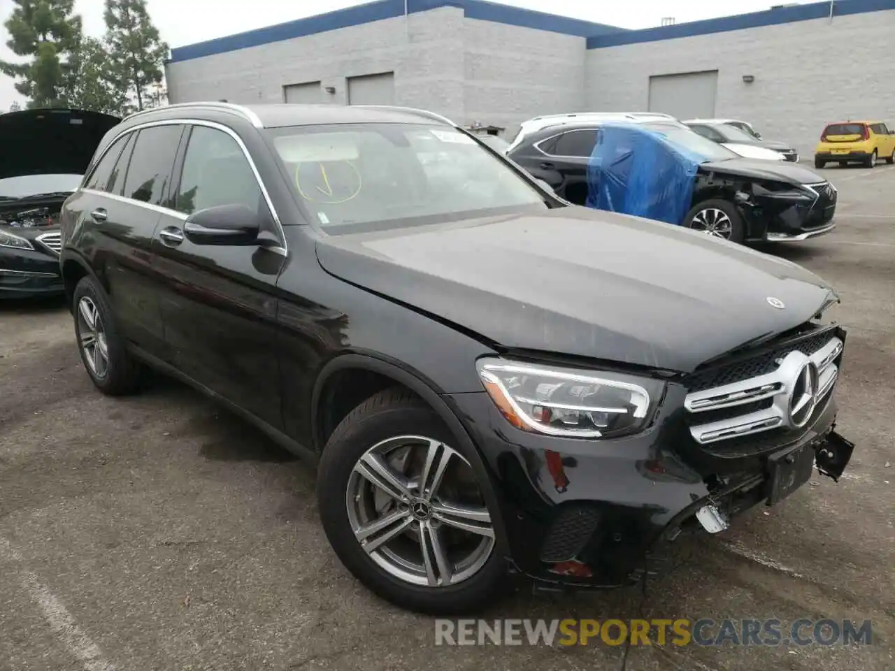 1 Photograph of a damaged car W1N0G8DB5MV297516 MERCEDES-BENZ GLC-CLASS 2021