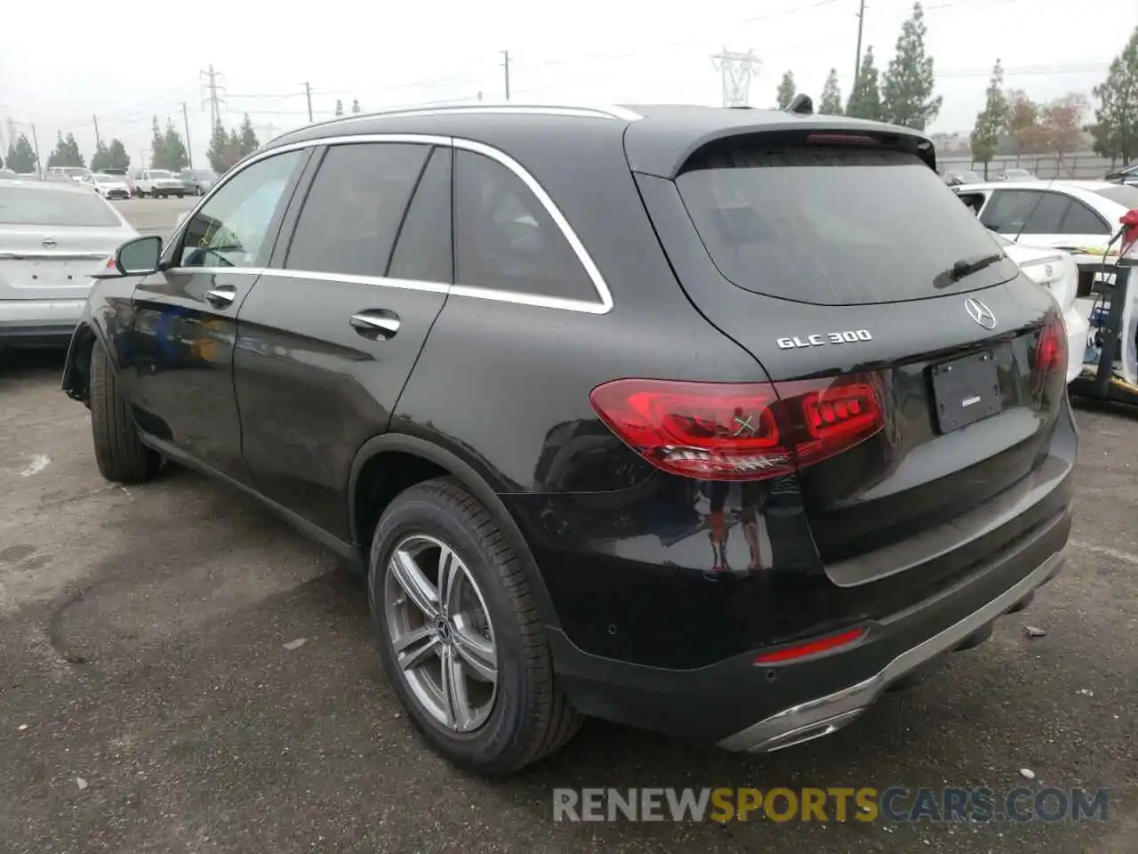 3 Photograph of a damaged car W1N0G8DB5MV297516 MERCEDES-BENZ GLC-CLASS 2021