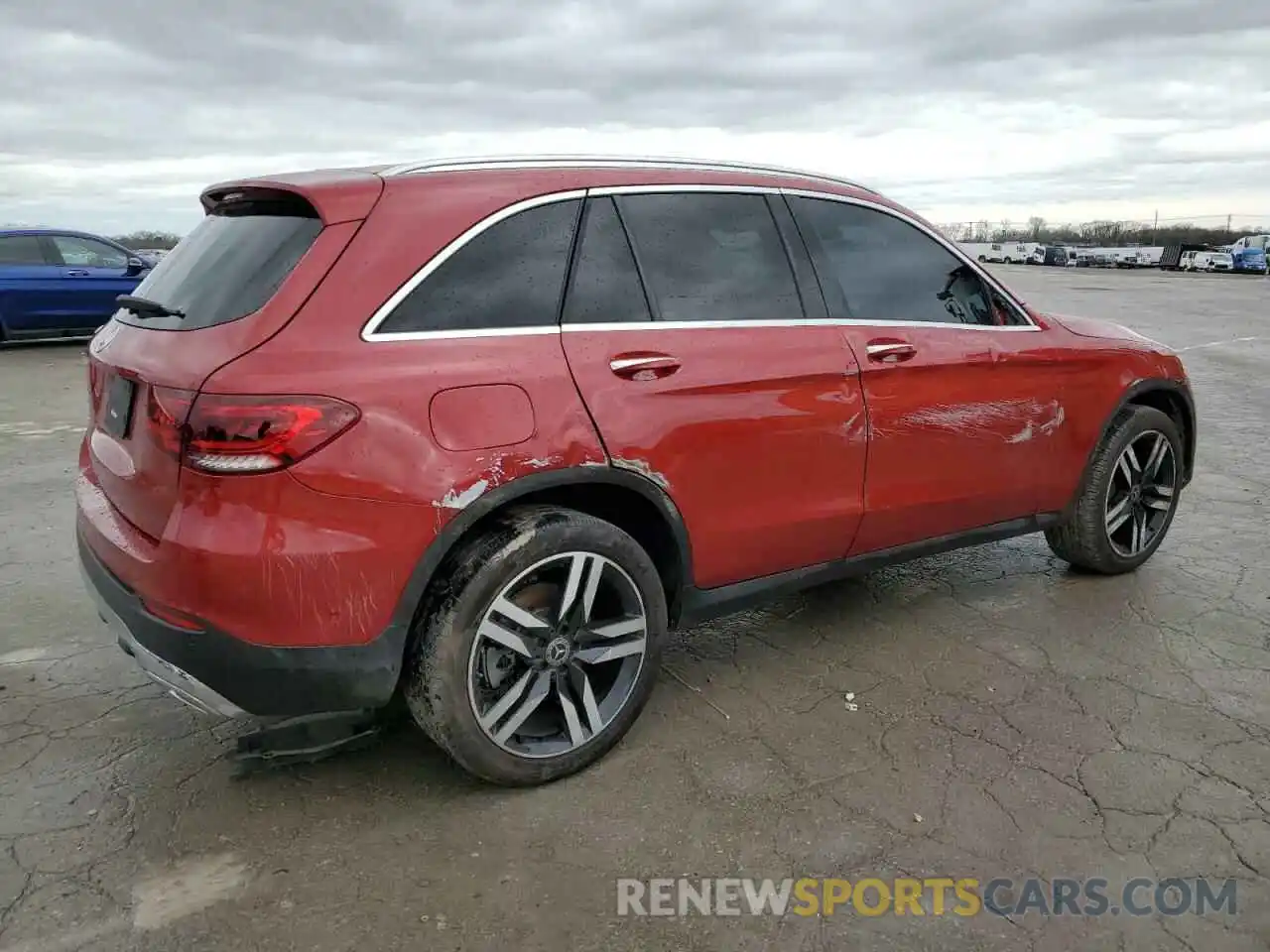 3 Photograph of a damaged car W1N0G8DB5MV320826 MERCEDES-BENZ GLC-CLASS 2021