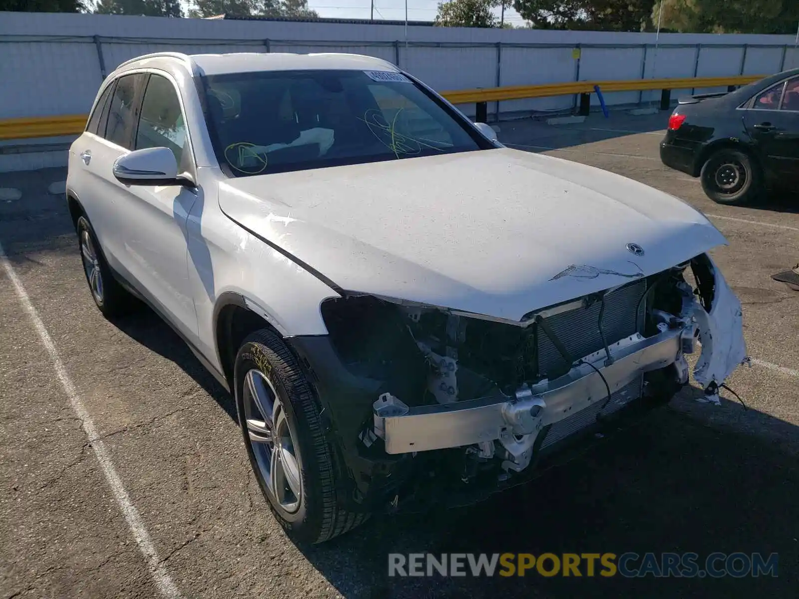 1 Photograph of a damaged car W1N0G8DB6MF891445 MERCEDES-BENZ GLC-CLASS 2021