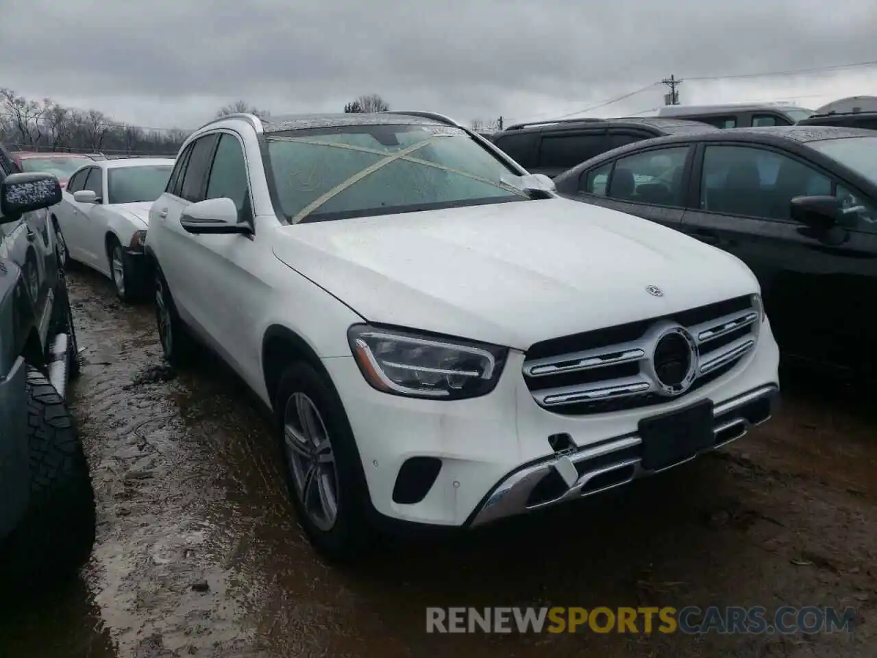 1 Photograph of a damaged car W1N0G8DB6MF902721 MERCEDES-BENZ GLC-CLASS 2021