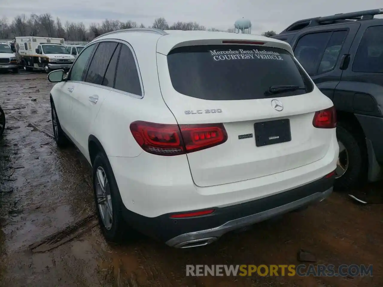 3 Photograph of a damaged car W1N0G8DB6MF902721 MERCEDES-BENZ GLC-CLASS 2021