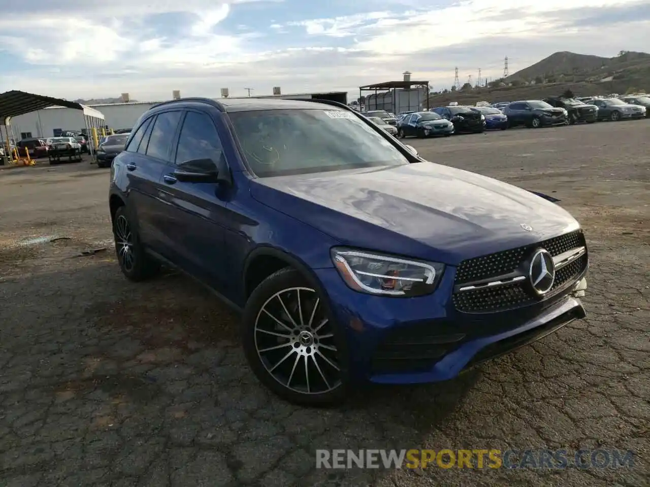 1 Photograph of a damaged car W1N0G8DB7MV268504 MERCEDES-BENZ GLC-CLASS 2021