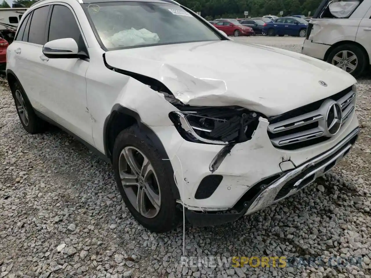 9 Photograph of a damaged car W1N0G8DB7MV282158 MERCEDES-BENZ GLC-CLASS 2021