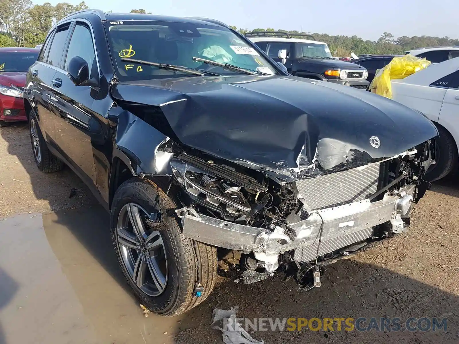 1 Photograph of a damaged car W1N0G8DB7MV284234 MERCEDES-BENZ GLC-CLASS 2021