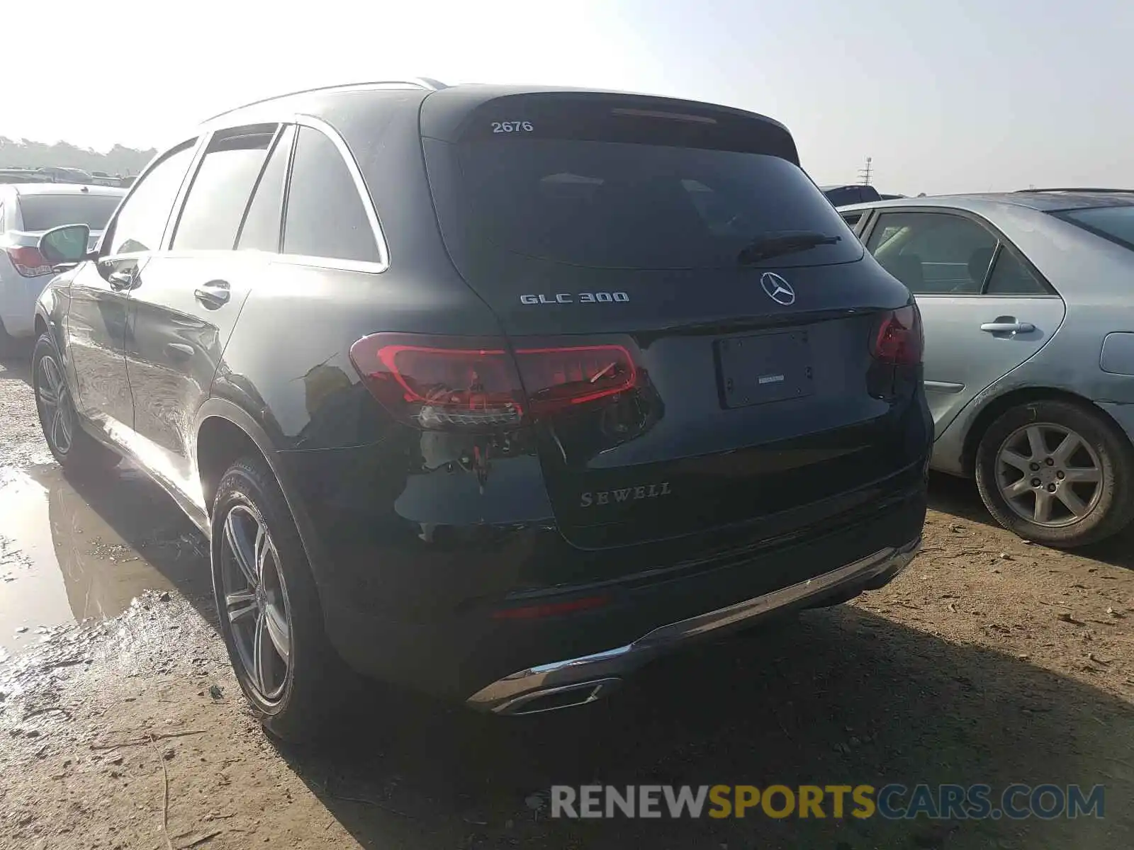 3 Photograph of a damaged car W1N0G8DB7MV284234 MERCEDES-BENZ GLC-CLASS 2021